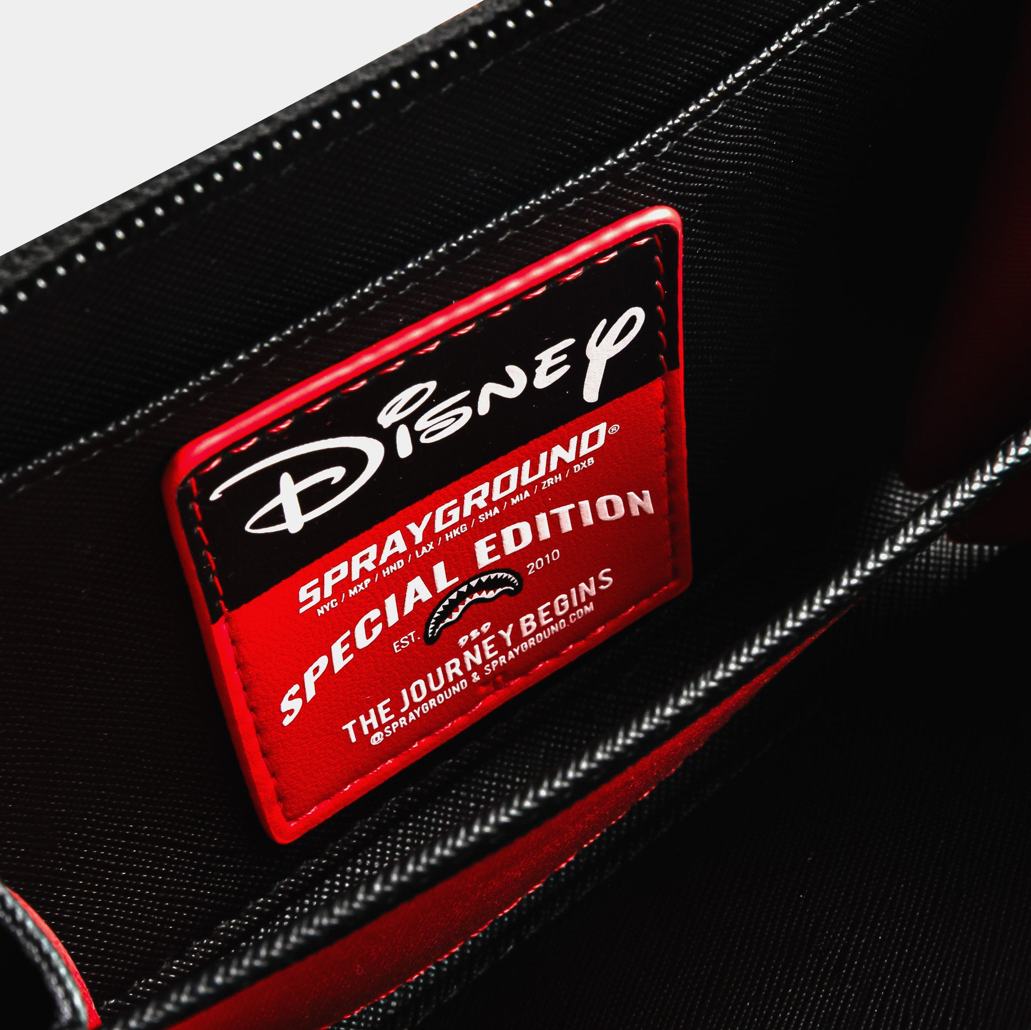 Sprayground Mickey Mouse Global Mogul Mens Wallet Brown White