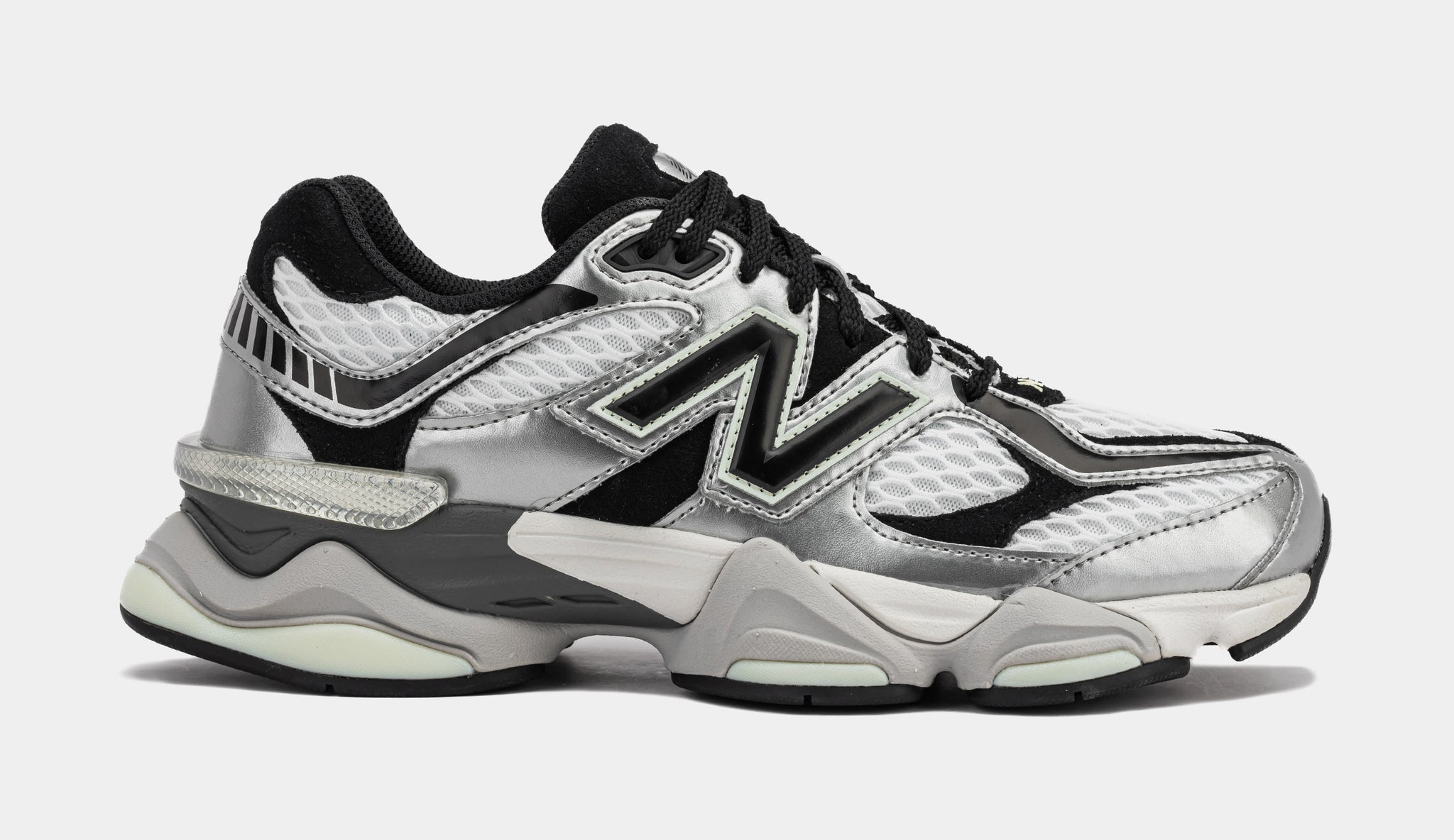 New Balance 9060 Metallic X Shoe Palace Mens Running Shoes Silver Black new-balance-9060-metallic-x-shoe-palace-mens-running-shoes-silver-black