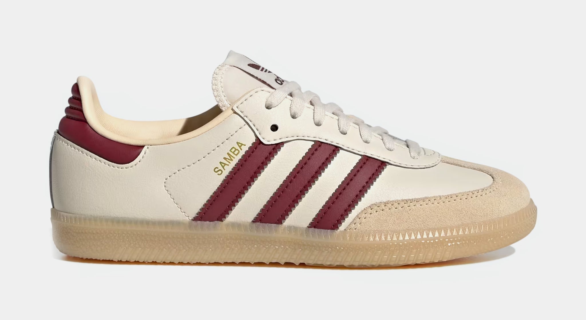 adidas Samba OG Wonder White Shadow Red Gum (GS) adidas Samba OG Wonder White Shadow Red Gum (GS)