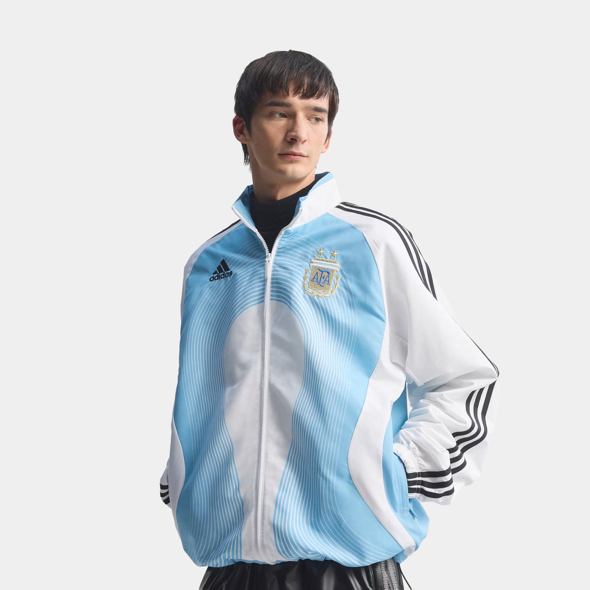 adidas Argentina Home Track 2006 Mens Jacket White JM1091 – Shoe