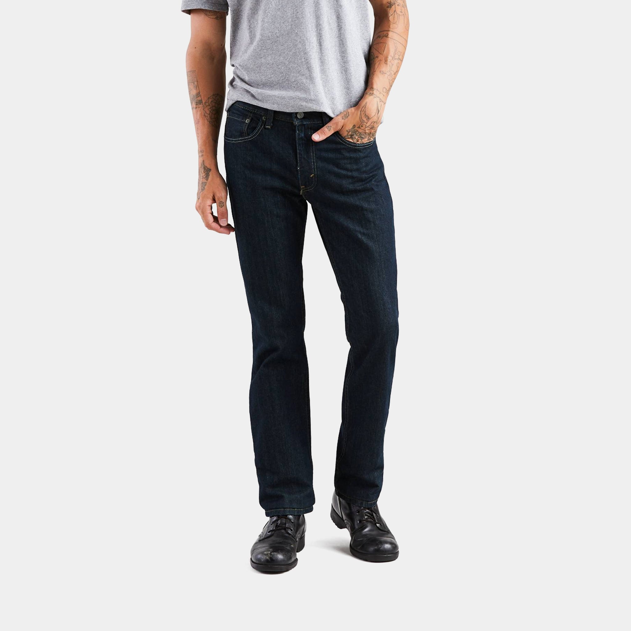 Shoe Palace 514 Slim Straight Mens Jeans Tumbled Rigid Blue 00514-4010 ...