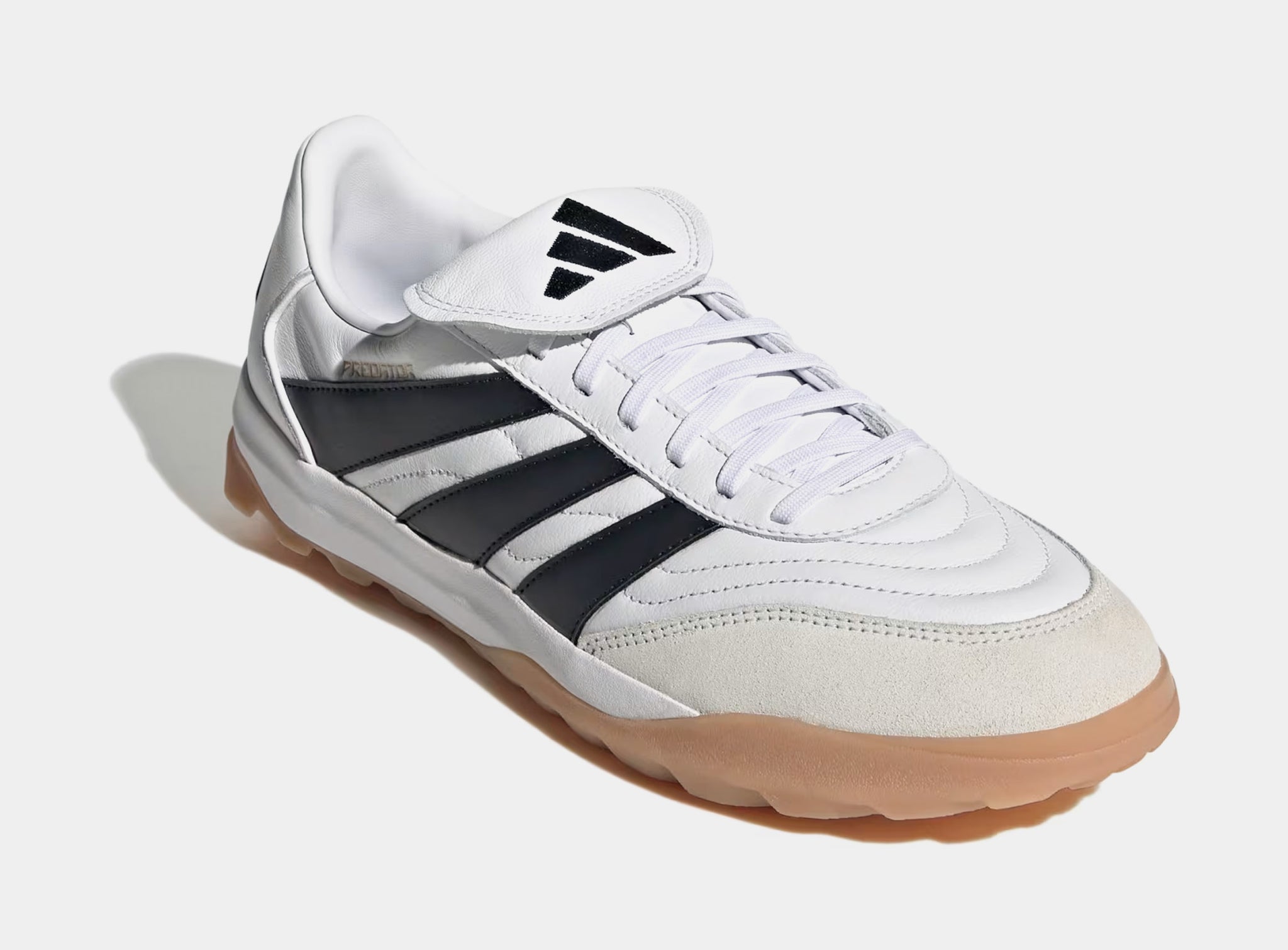 adidas Mens Predator Turf - Soccer Shoes White/Gold Metallic/Black Size 09.0 adidas Mens Predator Turf - Soccer Shoes White/Gold Metallic/Black Size 09.0