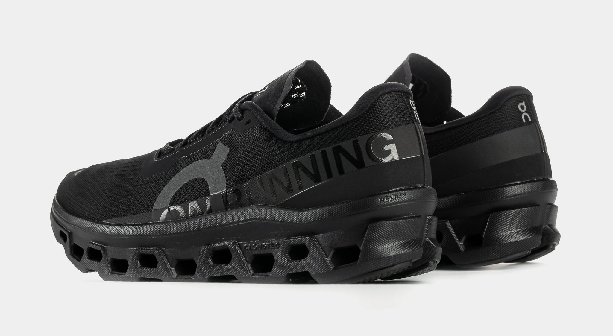 On Cloudmonster Mens Running Shoes Black Black 3MF30741043 – Shoe