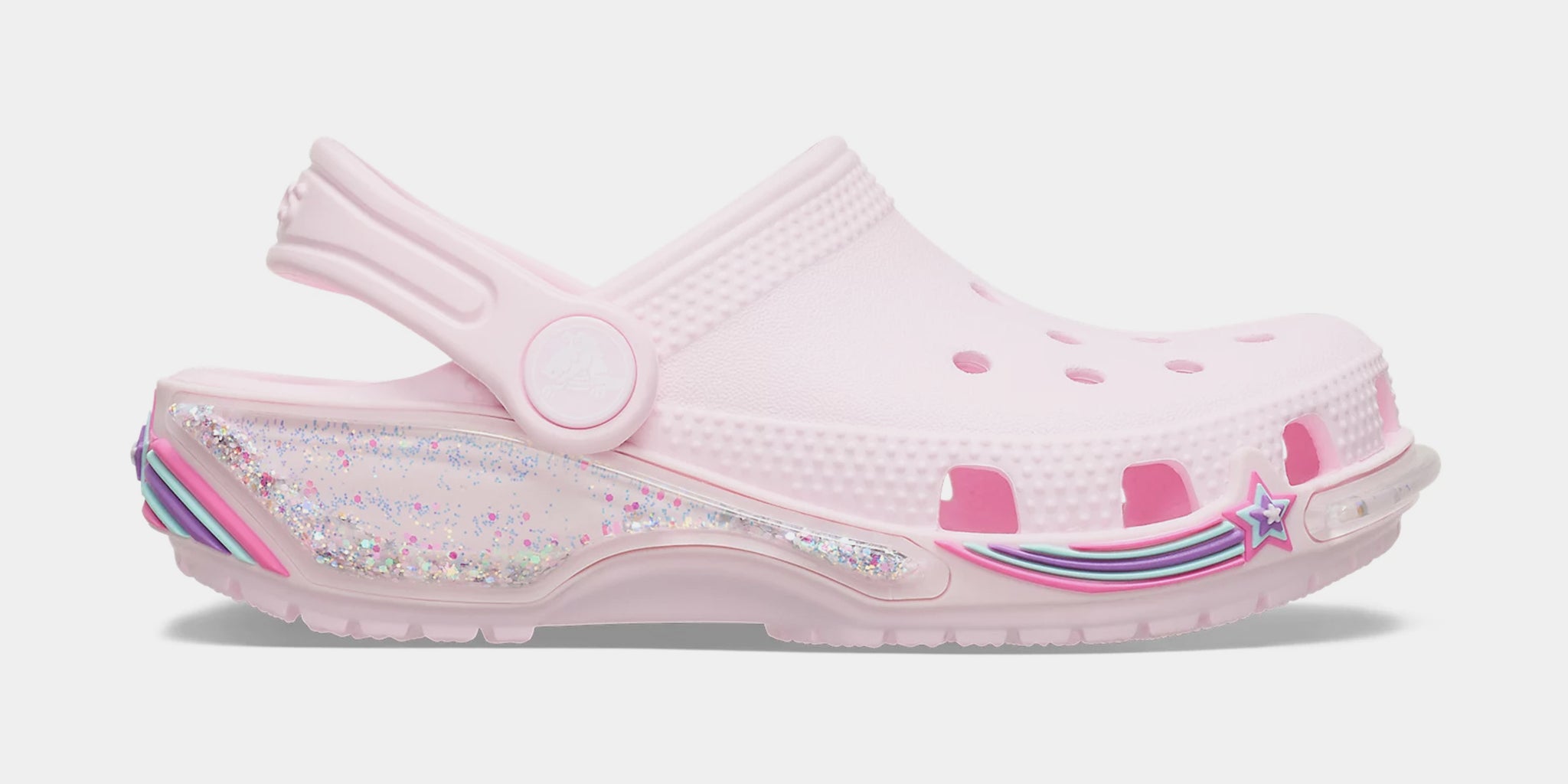 Crocs Classic Clog Star Sparkle Shaker Infant Toddler Sandals