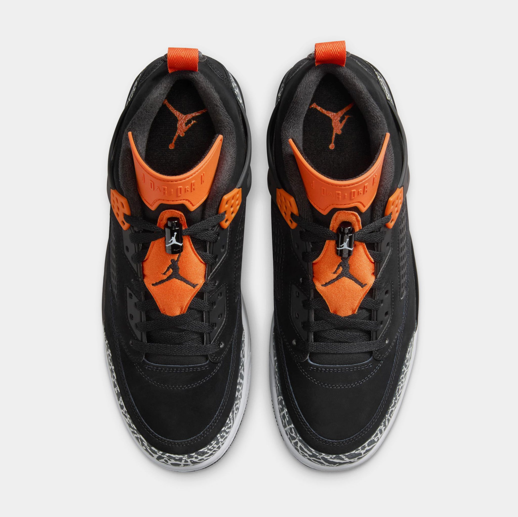 Jordan Spizike Low Mens Basketball Shoes Black Starfish White