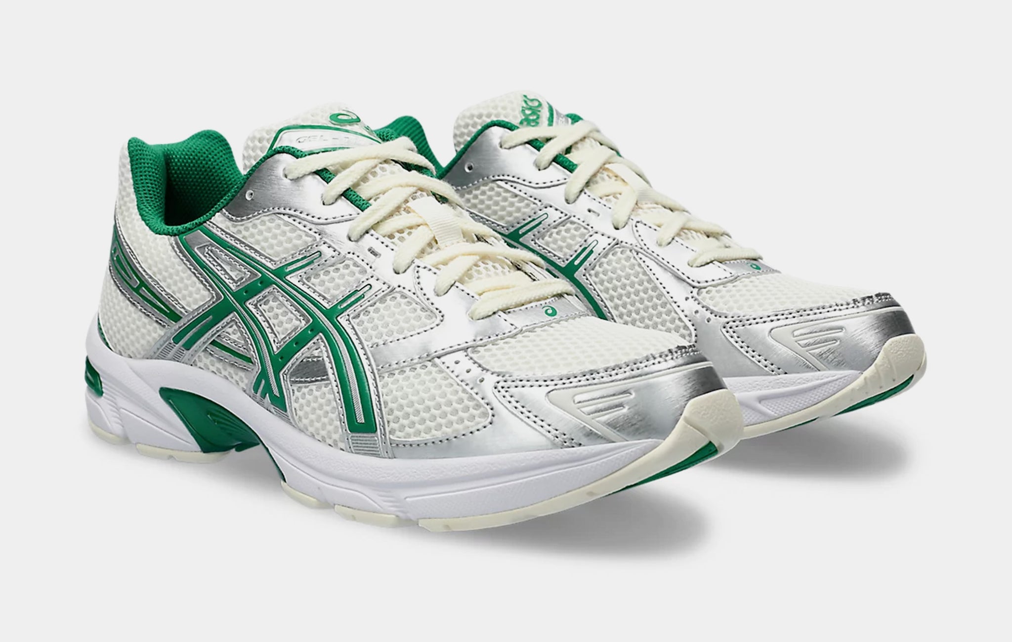 ASICS Gel 1130 Mens Running Shoes Cream Kale 1201A974-100  display picture 2