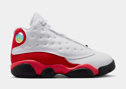Jordan Air Jordan 13 Retro White And University Red Preschool