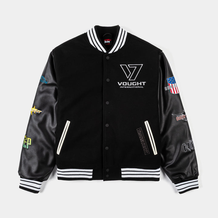 Shoe Palace SP x Muhammad Ali Worldwide Varsity Mens Jacket Black