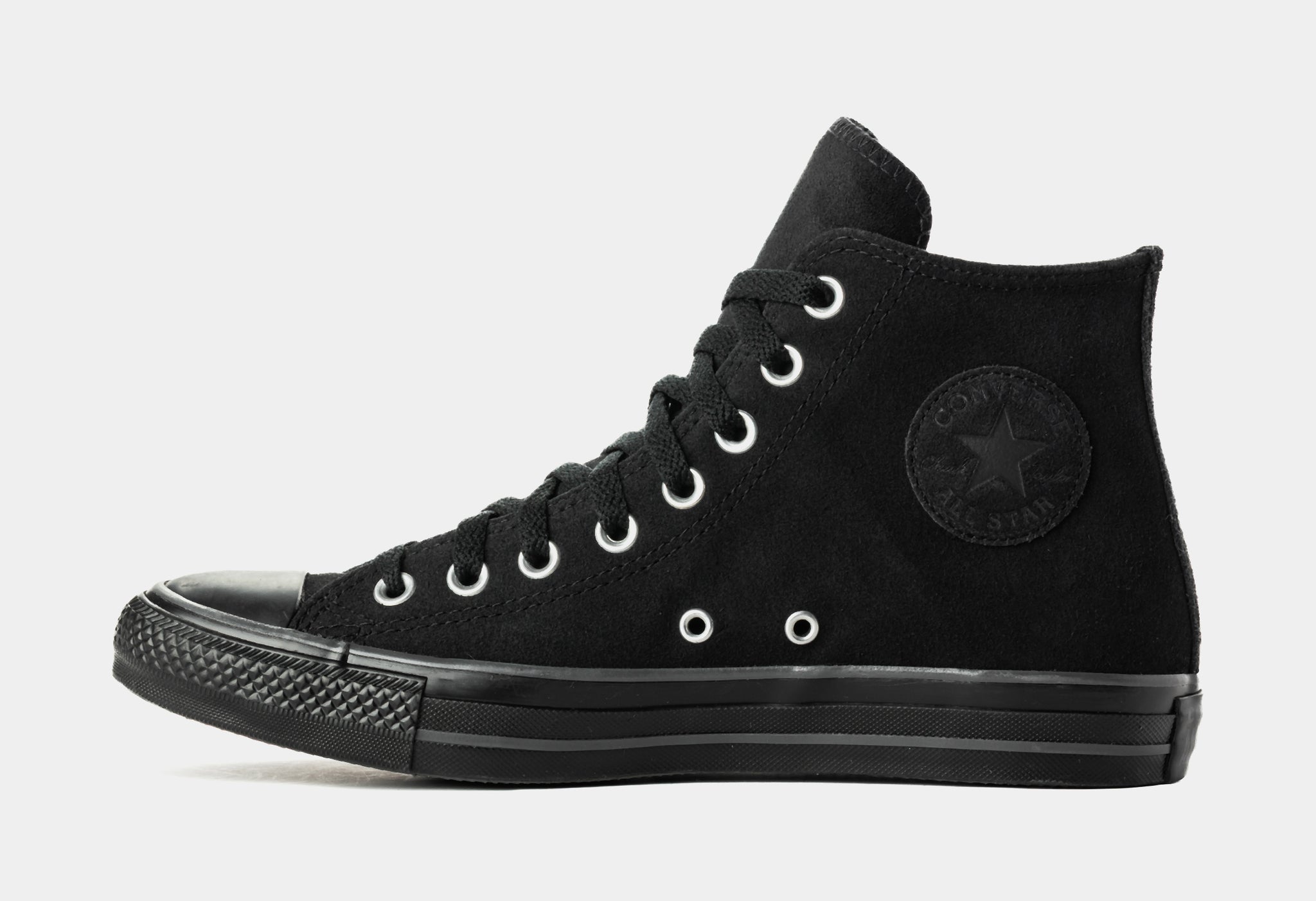 Converse Chuck Taylor All Star High Black Suede Mens Lifestyle