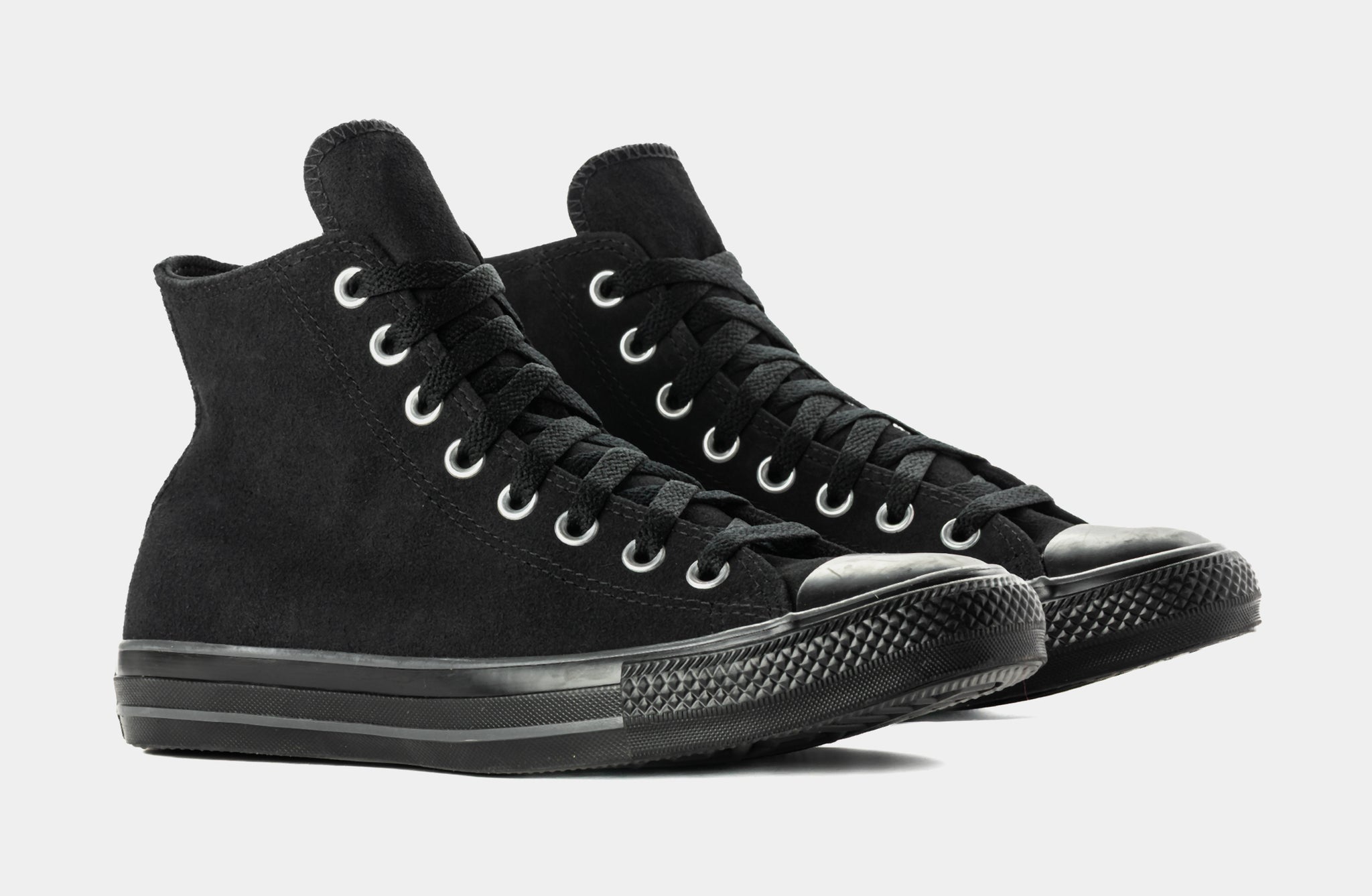 Converse Chuck Taylor All Star High Black Suede Mens Lifestyle