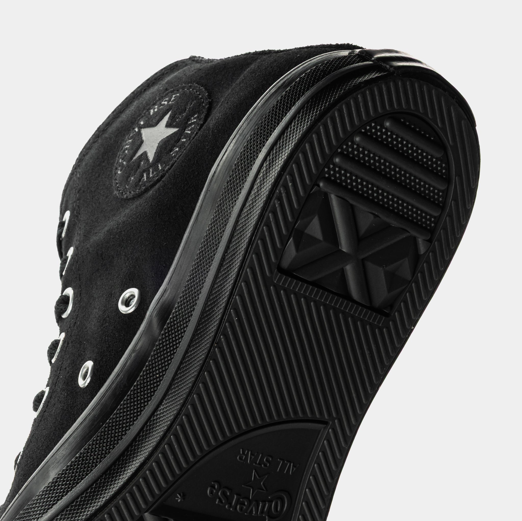Converse Chuck Taylor All Star High Black Suede Mens Lifestyle