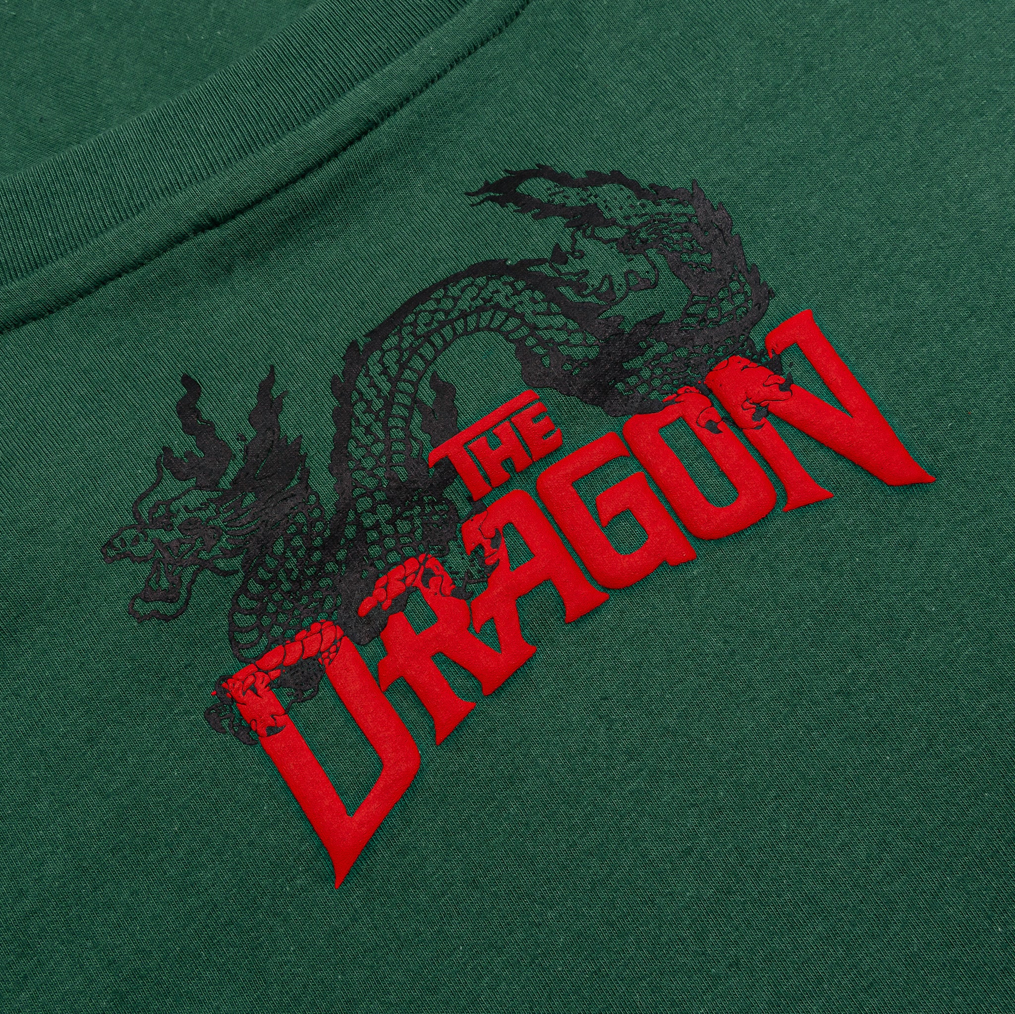 Shoe Palace SP x Bruce Lee Dragon Mens Short Sleeve Shirt Green