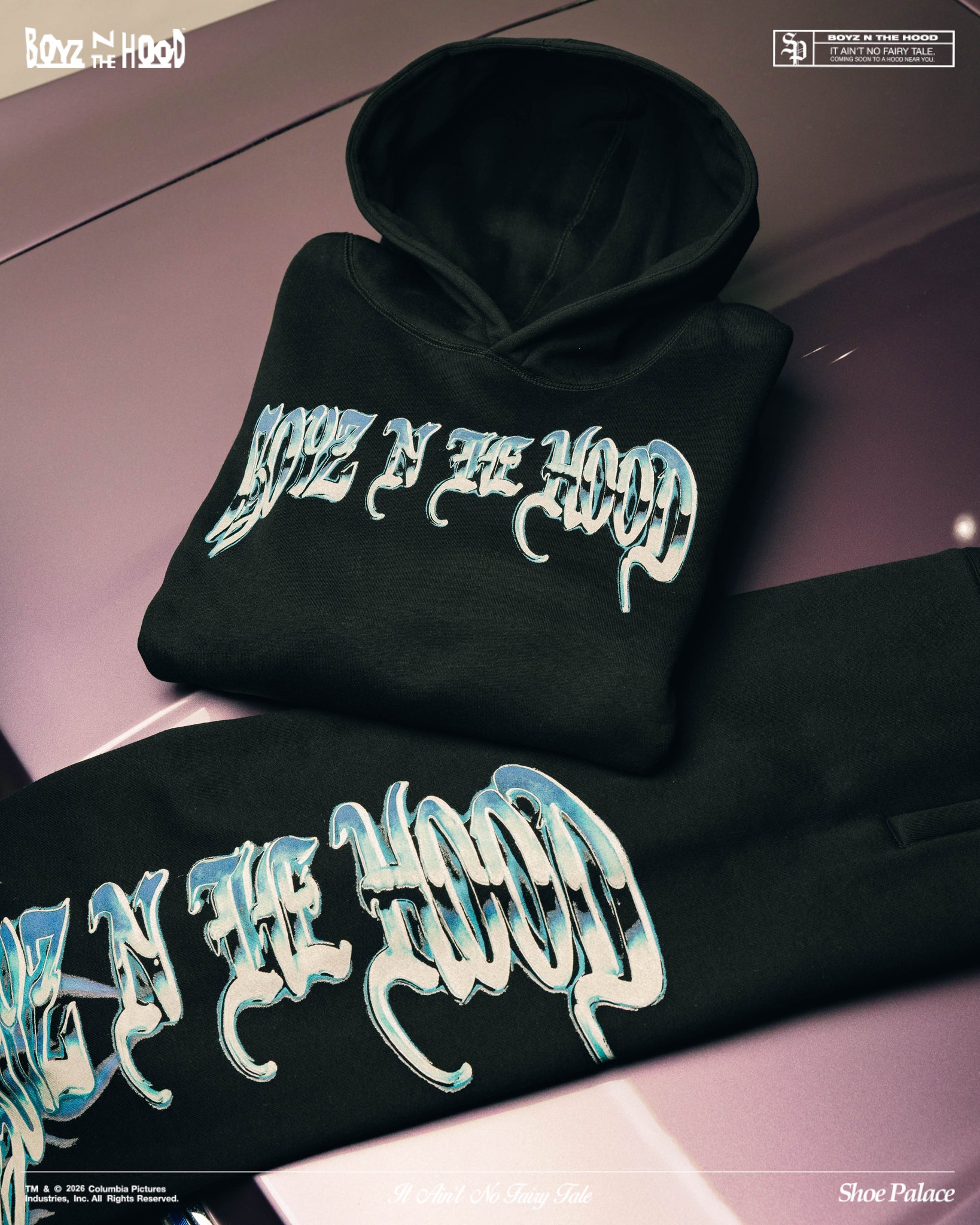 Shoe Palace SP x Boyz N The Hood Flames Fleece Mens Sweatpants