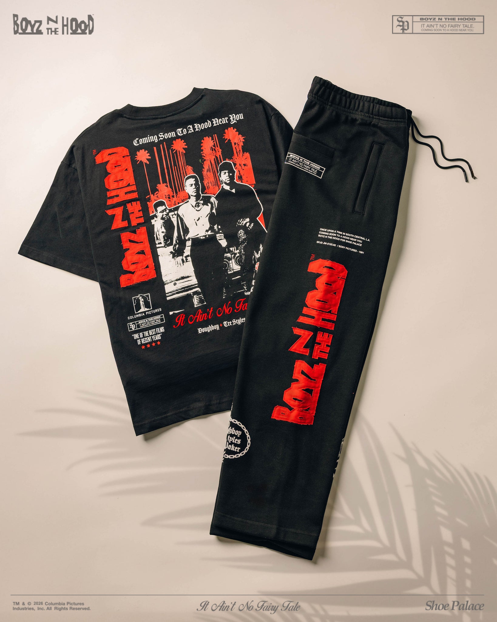 Shoe Palace SP x Boyz N The Hood Barbed Wire Fleece Mens