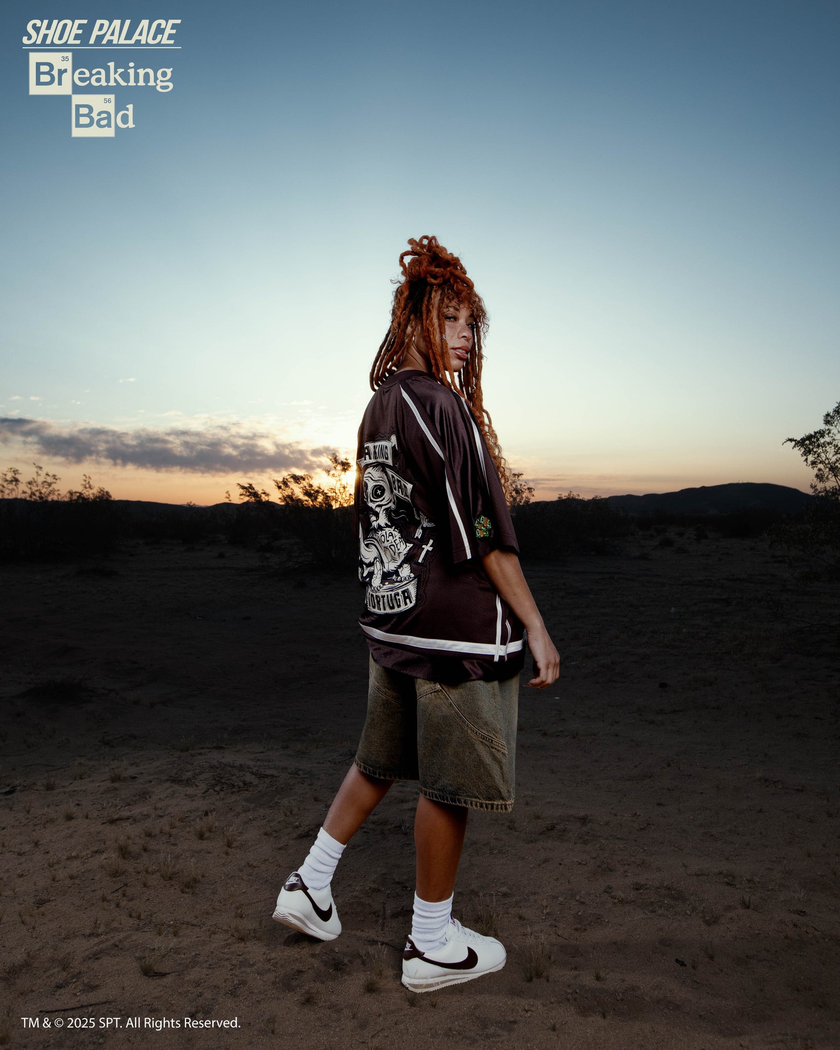 Shoe Palace SP x Breaking Bad La Tortuga Mens Jersey Brown Beige