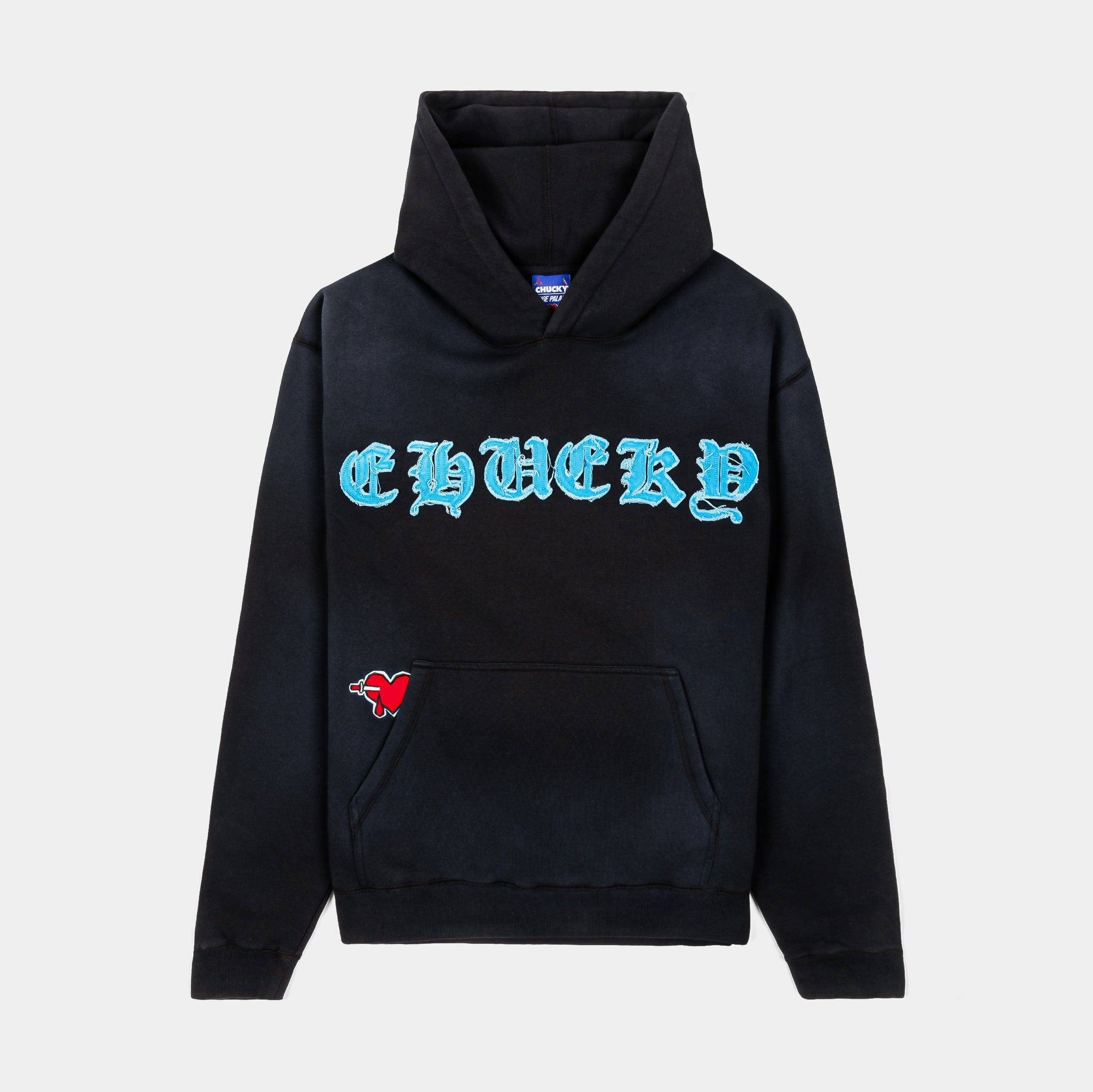 Shoe Palace SP x Chucky Heart Washed Pullover Mens Hoodie