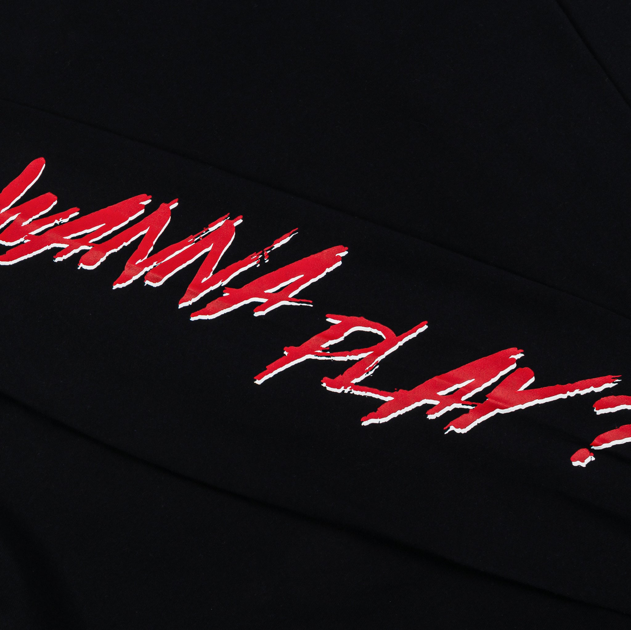 Shoe Palace SP x Chucky Wanna Play Mens Long Sleeve Shirt Black