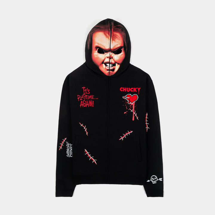 Shoe Palace SP x Friday The 13th Mask On Full Zip Mens Hoodie