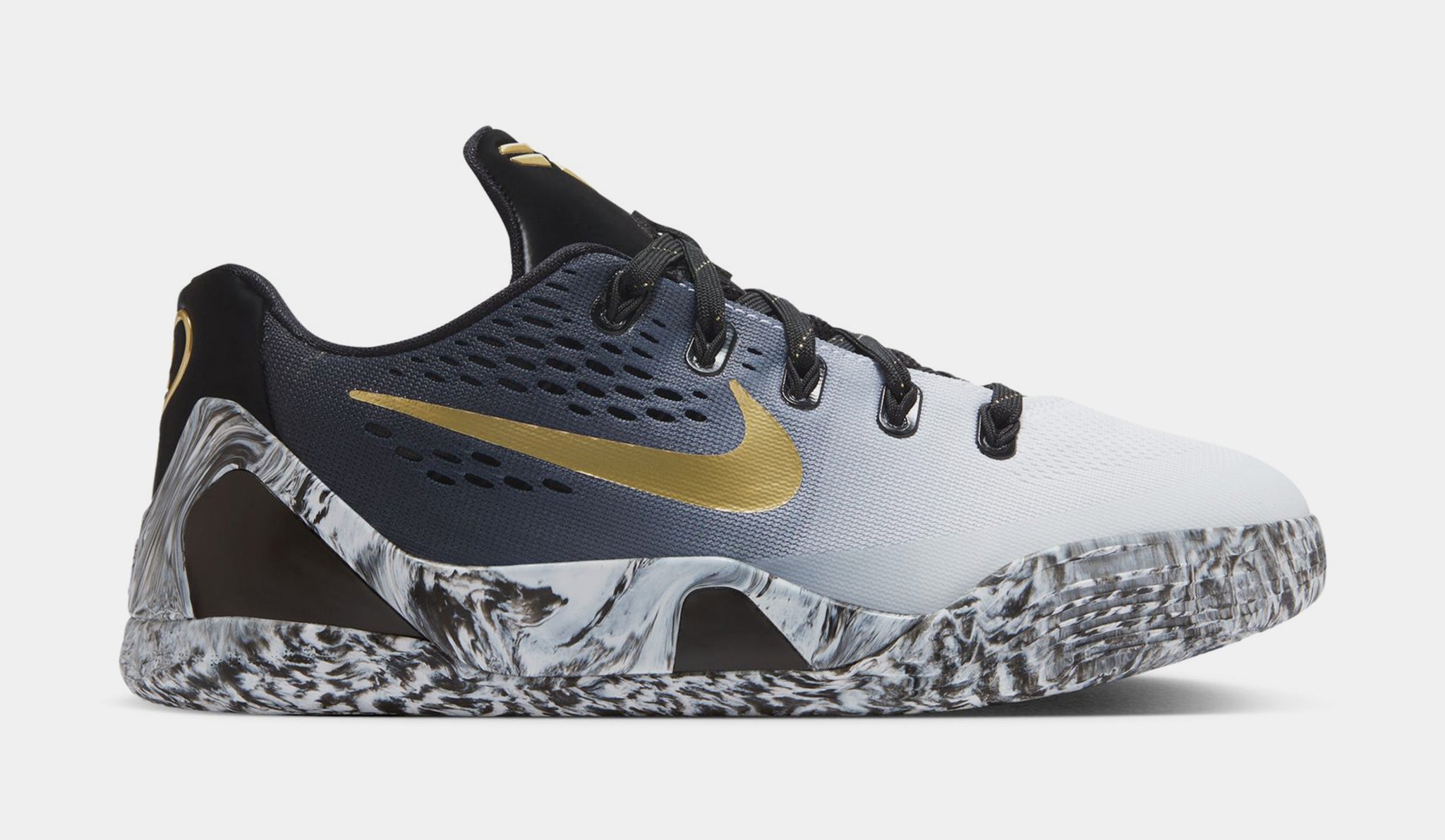 kobe bryant shoes black and gold