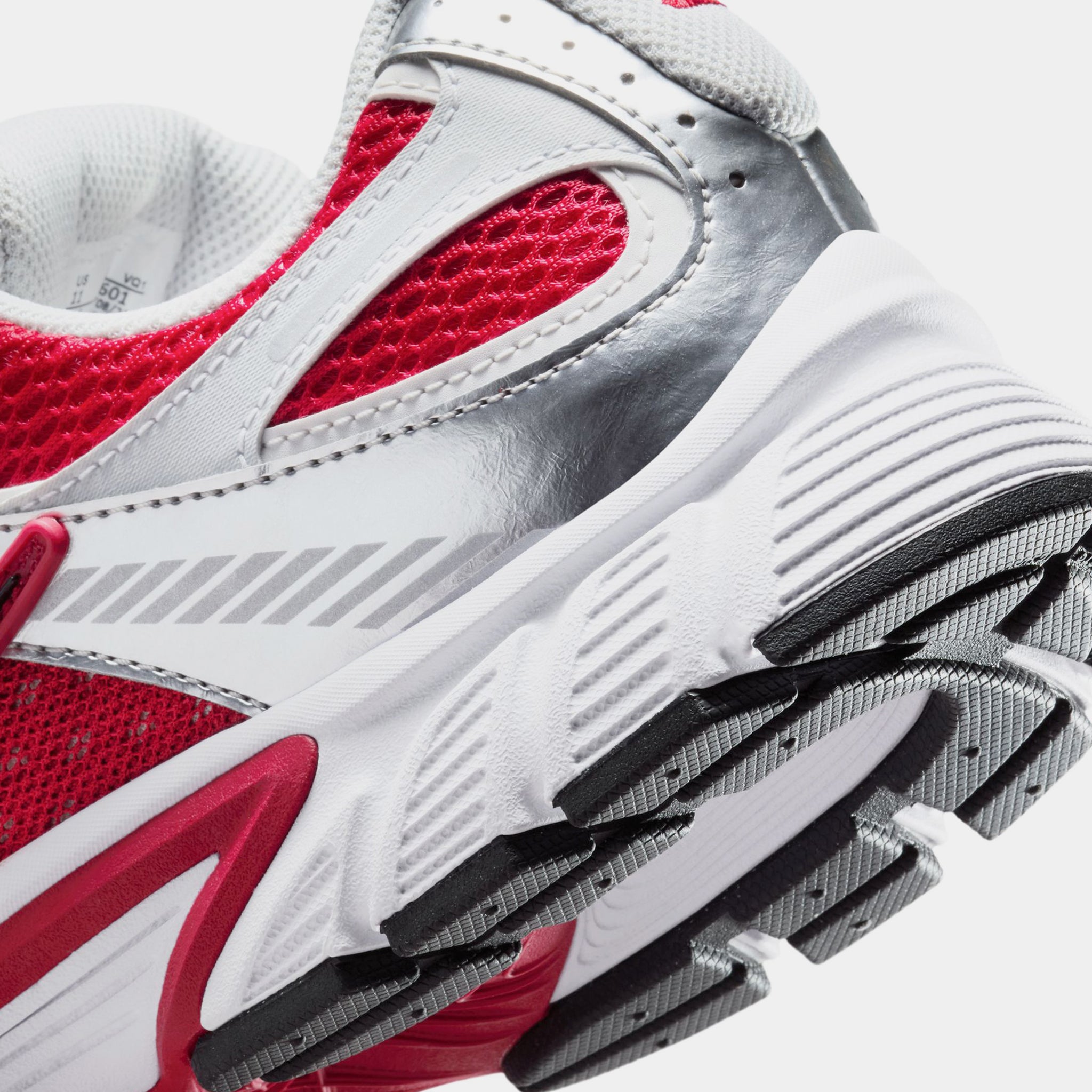 Nike Men’s Silver and Red Athletic Running Shoes Nike Men main image 2