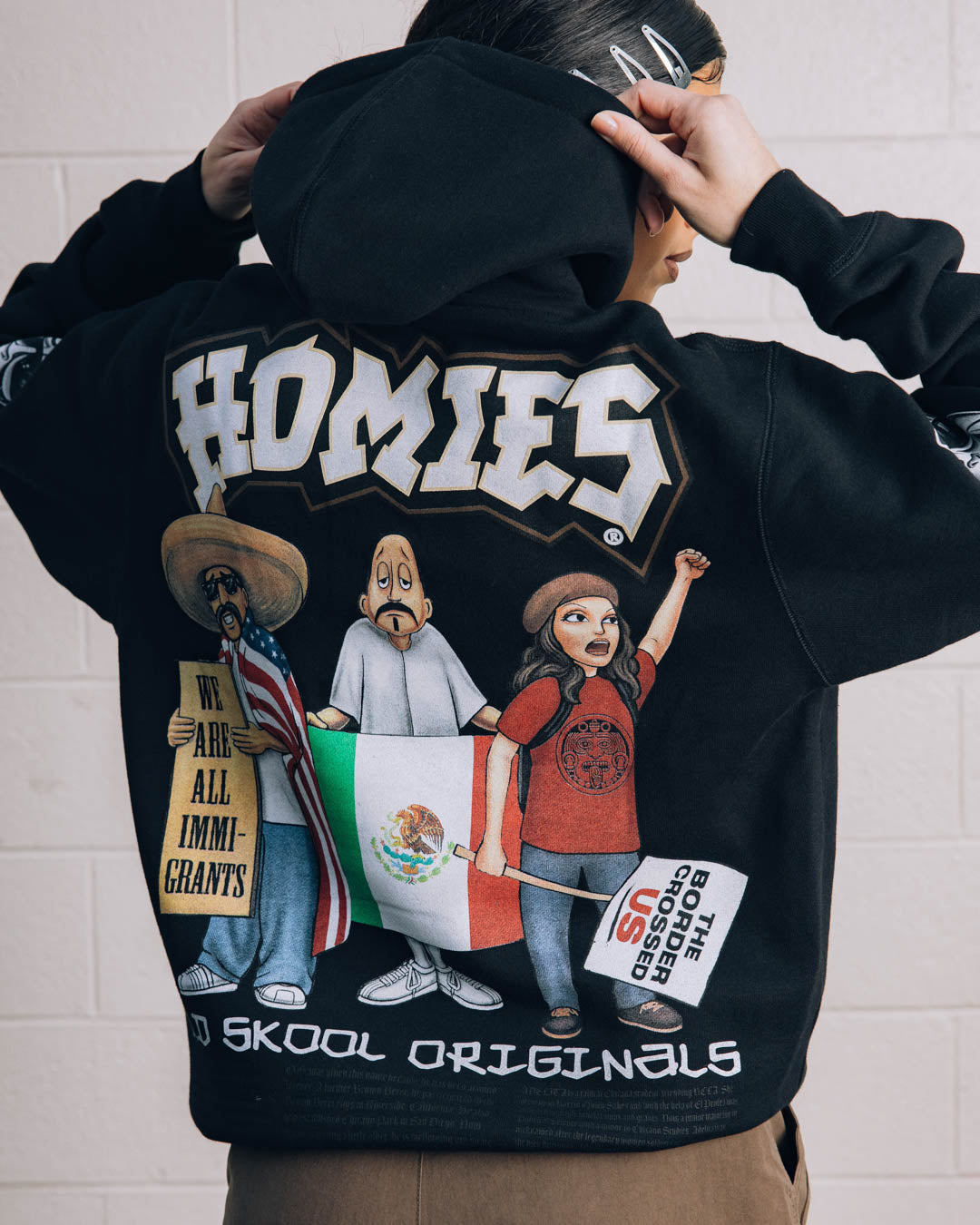 Vans x All My Homies Reflective Hoodie Vans ZORN All My Homies