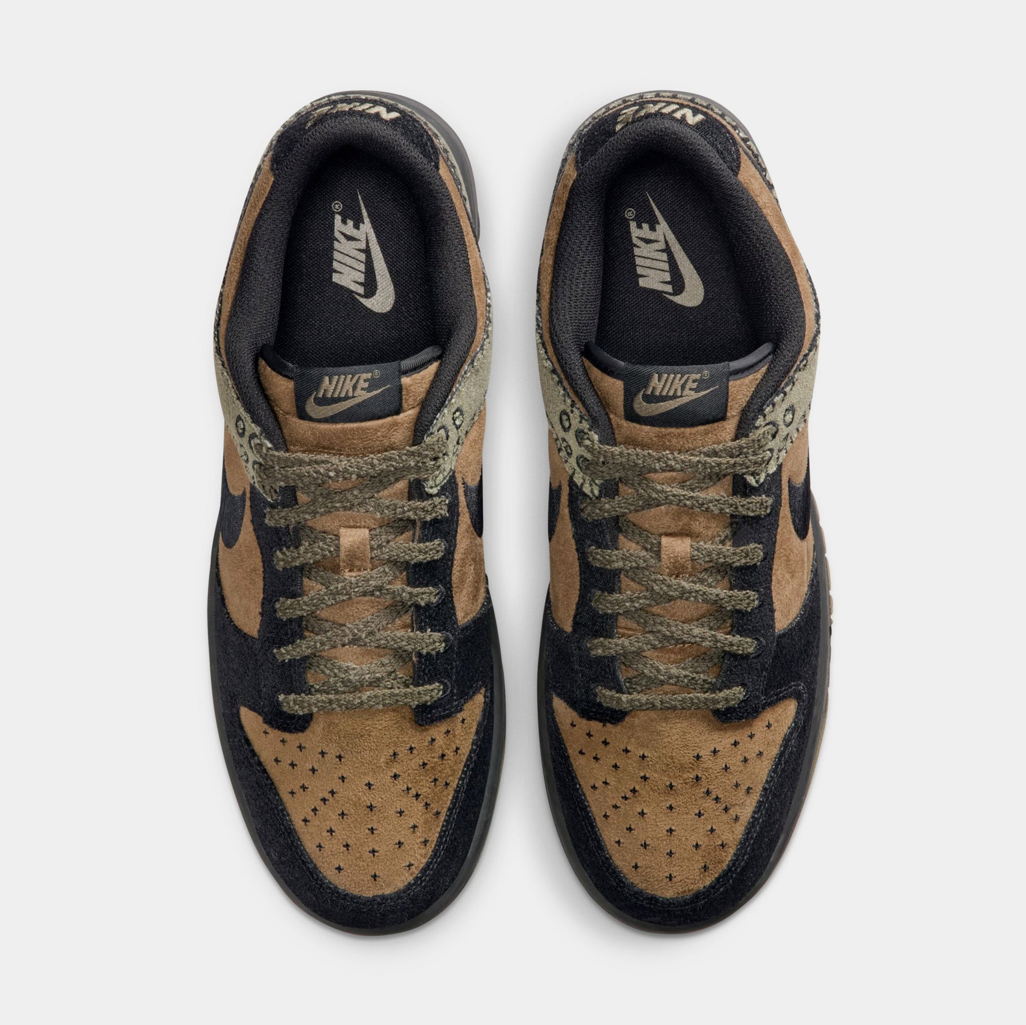 Nike Dunk High Premium World Cup Army Olive Blue Brown Mens Size 11.5 306968-341 Nike Dunk High  main image 4