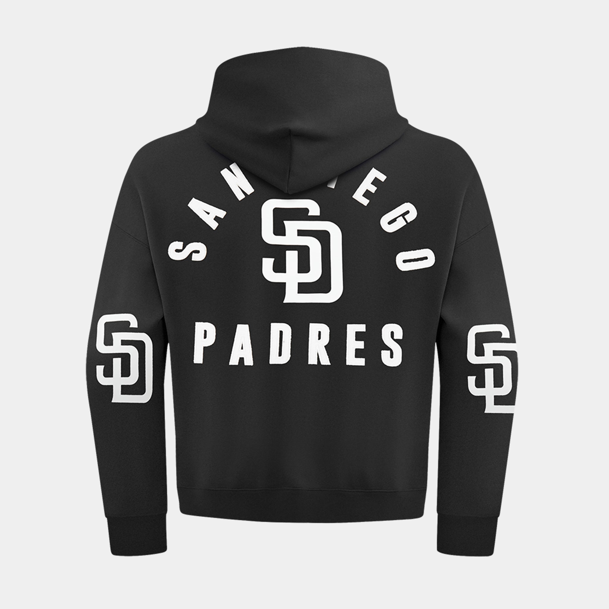 Pro Standard San Diego Padres All Pro Fleece Zip Up Mens Hoodie