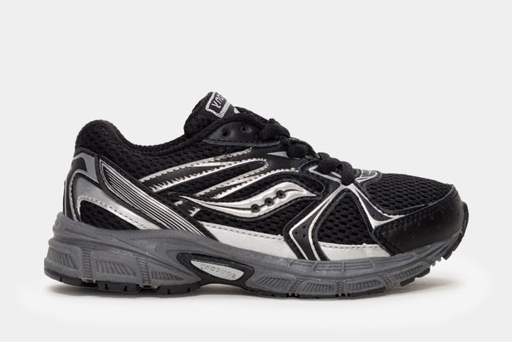 ASICS Gel NYC Preschool Running Shoes Graphite Grey Black 1204A176