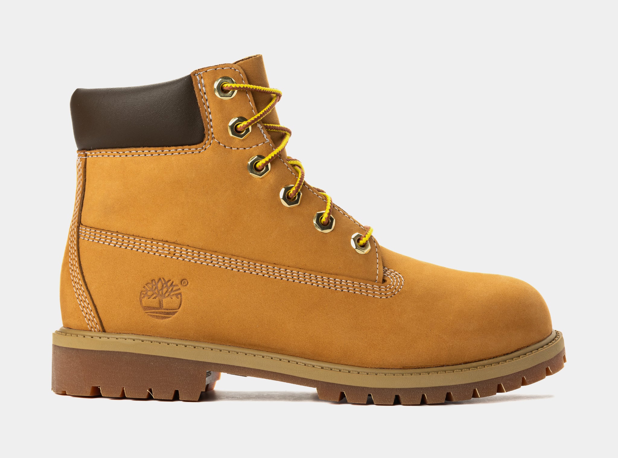 Timberland Premium 6 Inch Lace Up Waterproof Grade School Boots