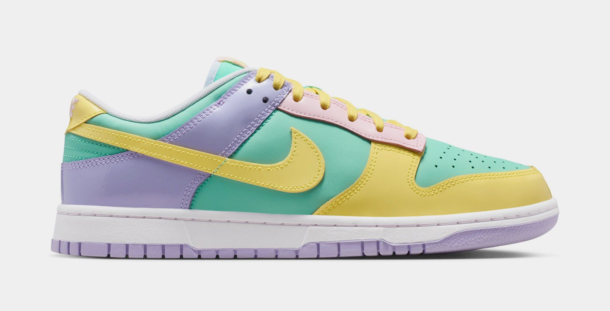 Nike Dunk Low Easter Mens Lifestyle Shoes Emerald Rise Yellow Pulse ...