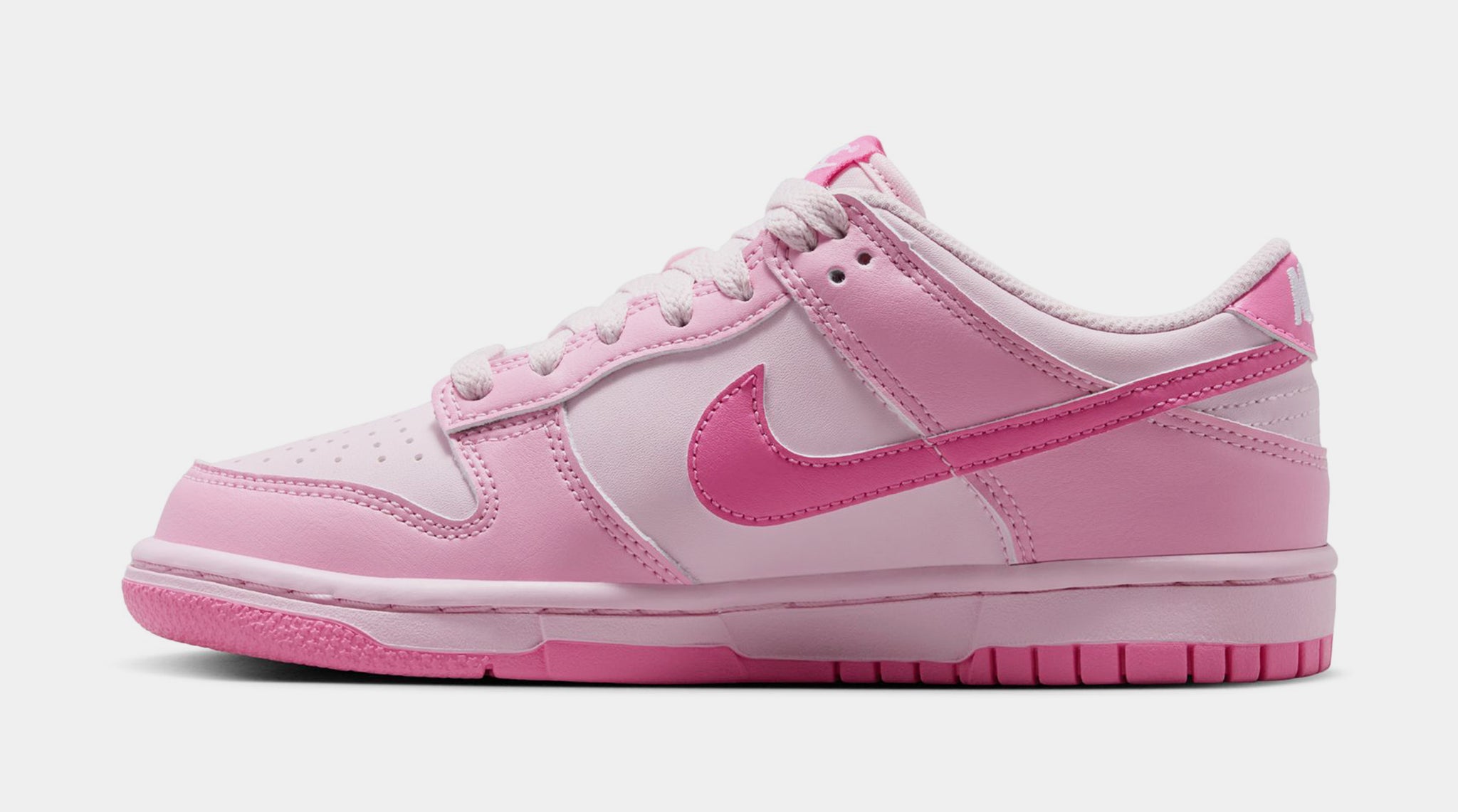 Dunk Pink Rise Nike Dunk Low Grade School Lifestyle Shoes Pink Rise Playful Pink Pink ...