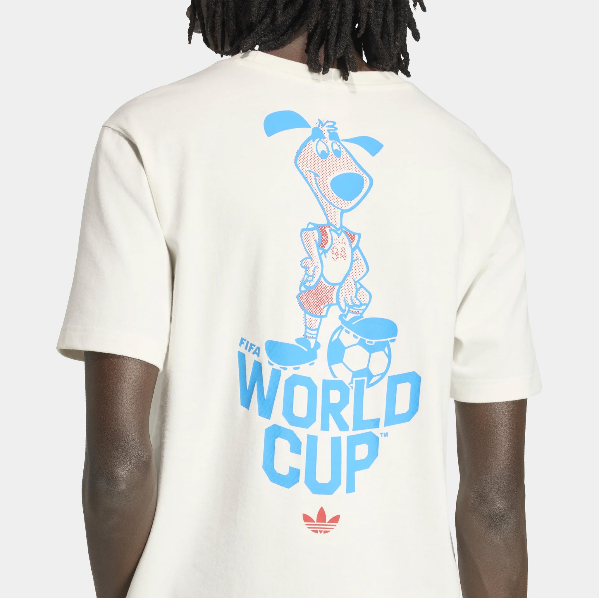 adidas FIFA World Cup 26 Striker Mascot Mens Short Sleeve Shirt