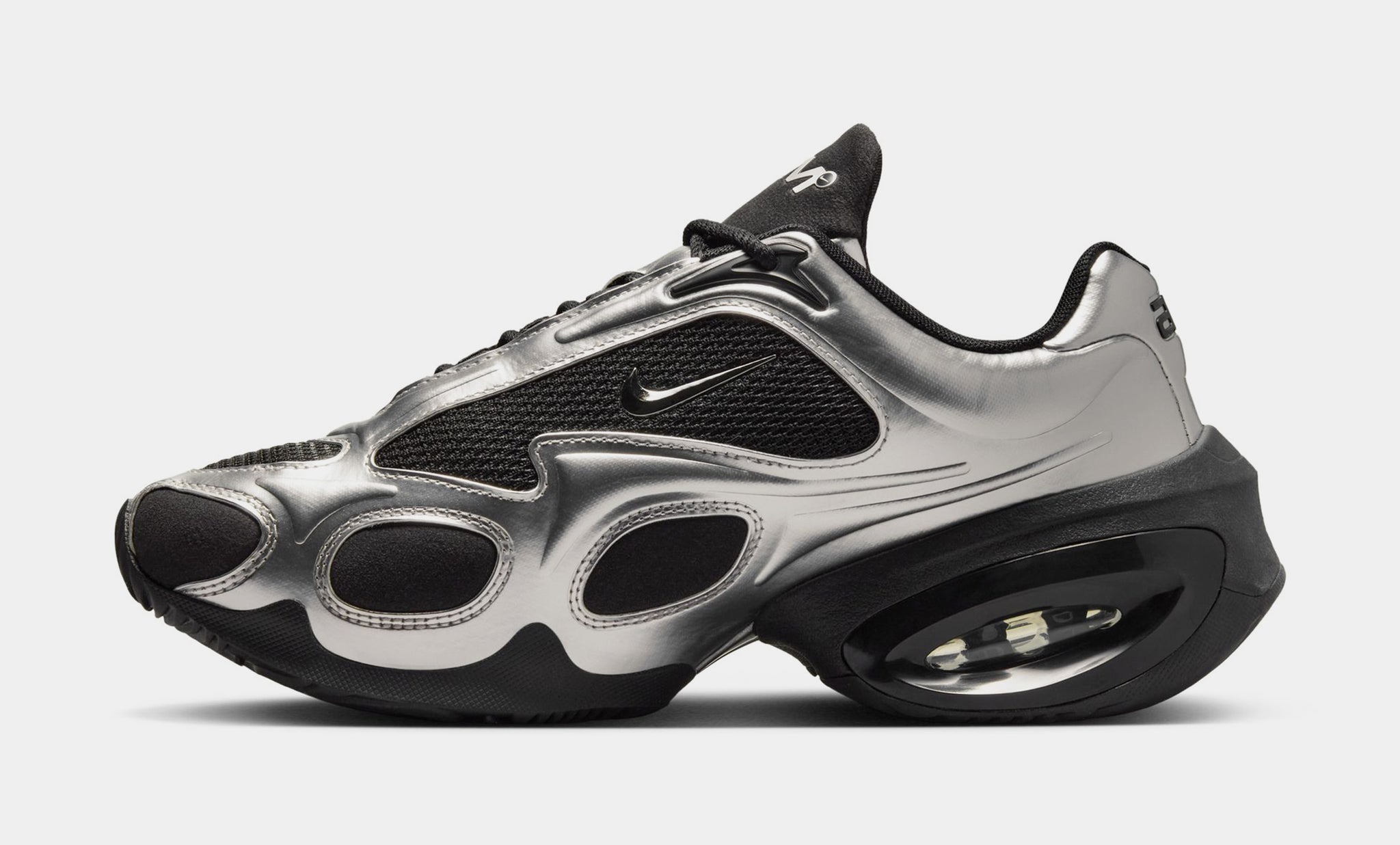 Nike Air Max Muse Womens Running Shoes Black Metallic Silver 