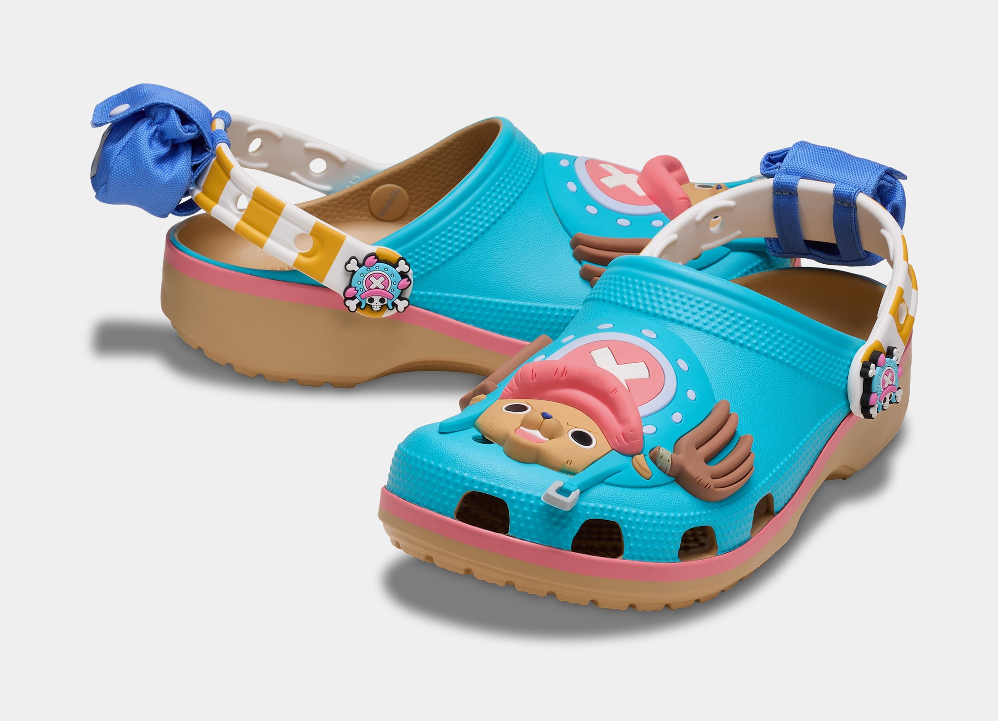 Crocs Classic Clog One Piece Tony Tony Chopper Mens Sandals Blue