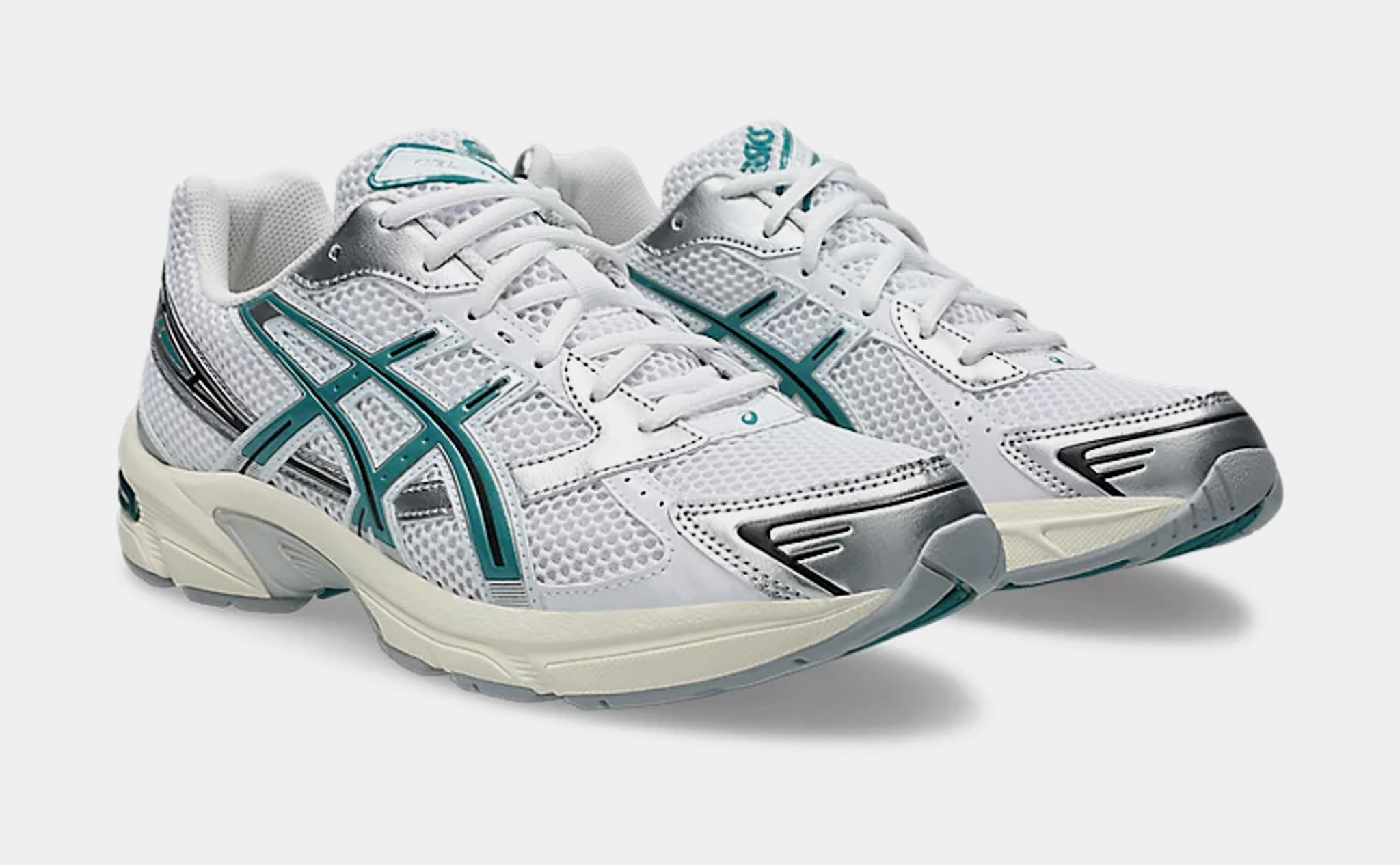 ASICS Gel 1130 Mens Running Shoes White Rainy Lake 1203A609 