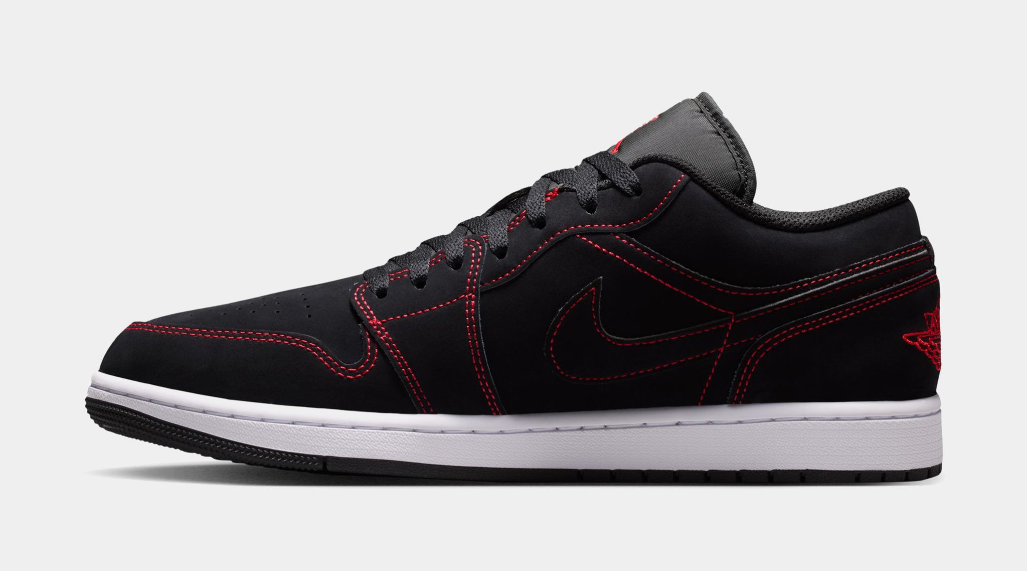 Jordan Air Jordan 1 Low Bloodline Mens Lifestyle Shoes Black