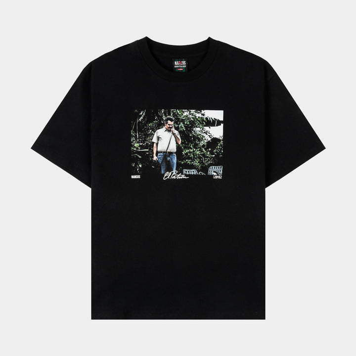 CTHDRL Crucifix Washed Mens Short Sleeve Shirt Black MARSS10