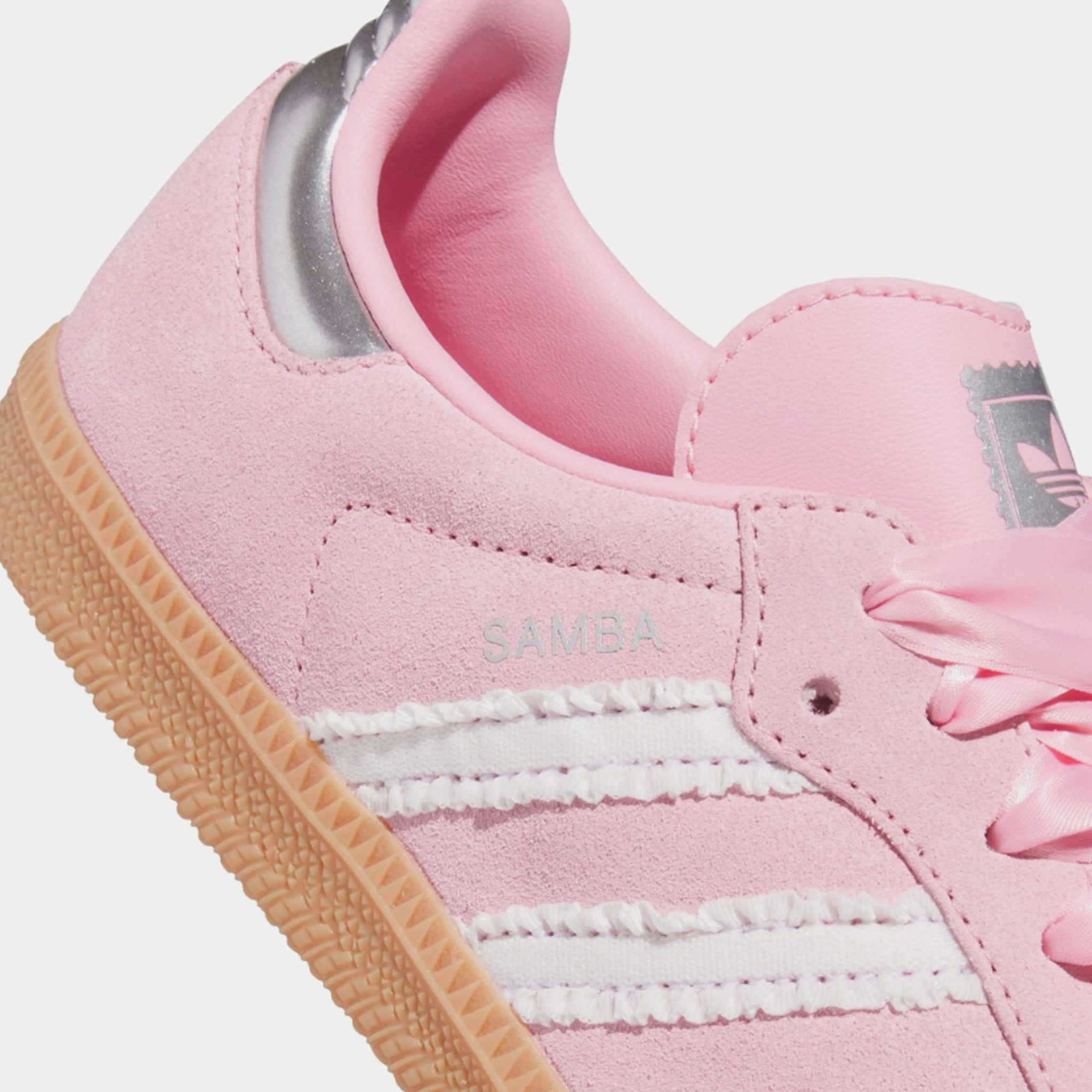 adidas Samba OG Pink Ribbon Grade School Lifestyle Shoes Pink KJ2354 – Shoe  Palace