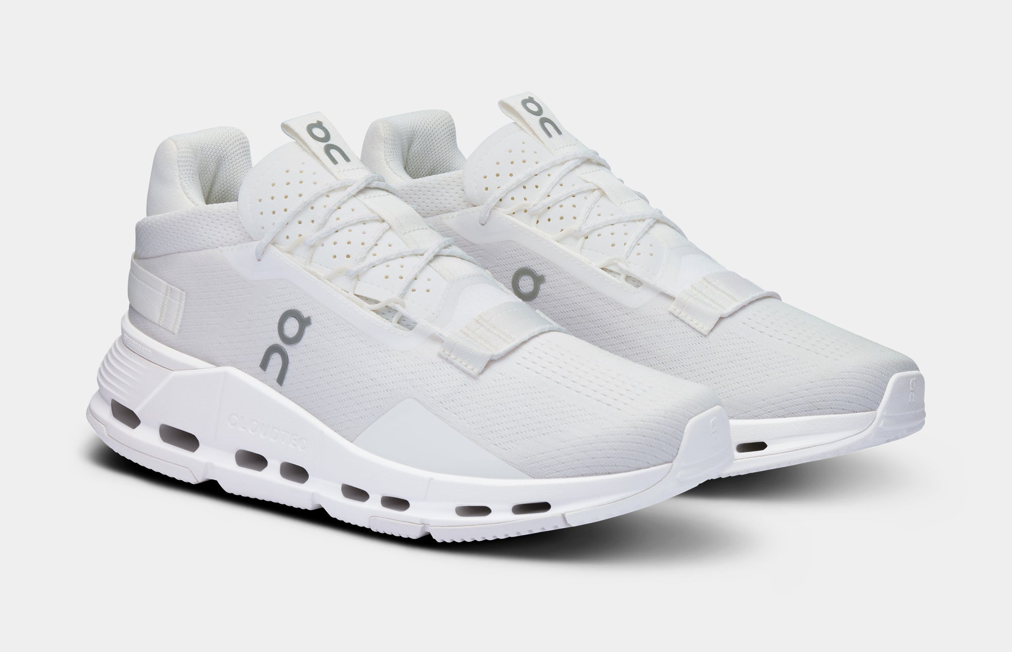 On Running Men\'s White Sneakers On Cloudmonster Mens Running Shoes All White 61.98434 – Shoe  main image 3