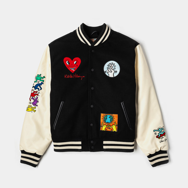 Shoe Palace SP x Chucky Good Guys Varsity Mens Jacket Blue Cream