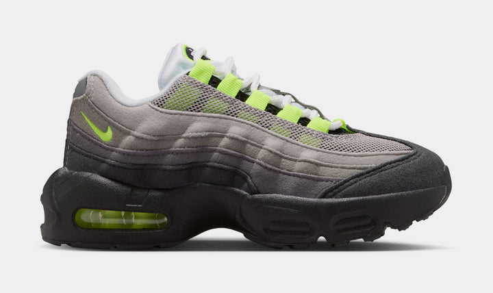 Nike Air Max 95 Big Bubble Neon Womens Running Shoes Black Neon