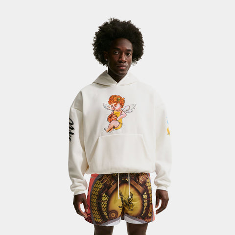 Nike Standard Issue Therma Fit Pullover Mens Hoodie White Sail
