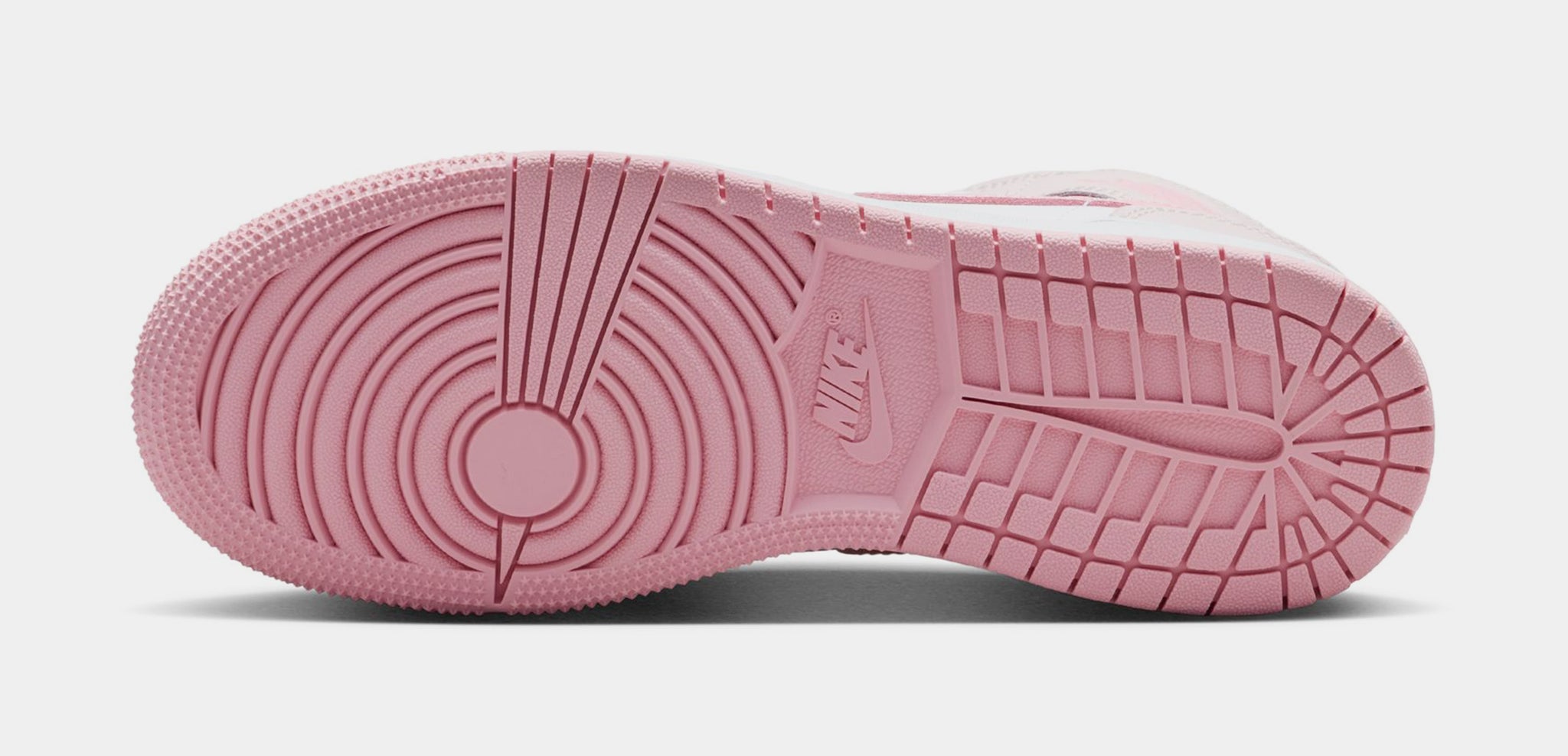 Jordan Air Jordan 1 Mid Grade School Lifestyle Shoes Pearl Pink