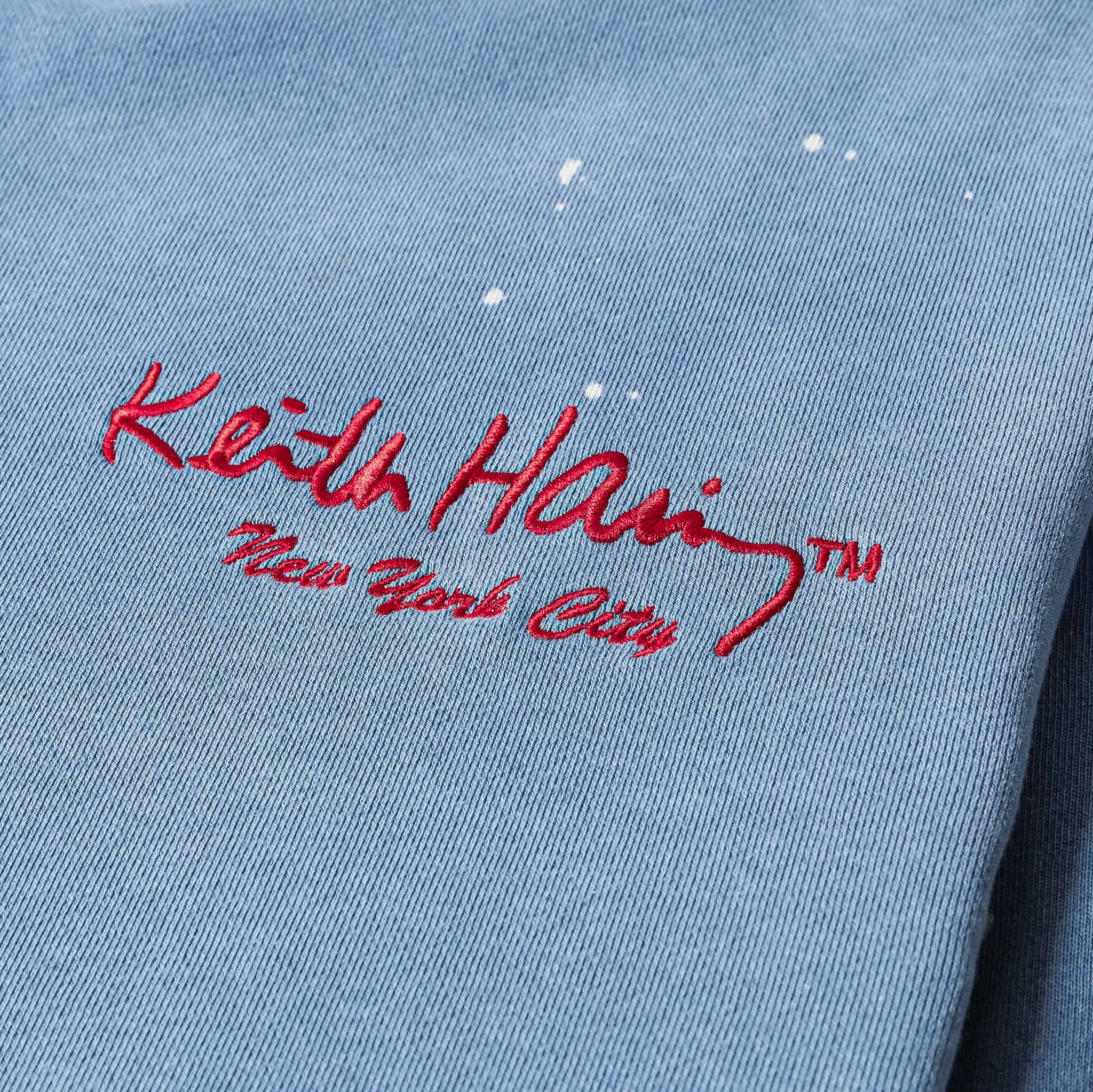 Shoe Palace SP x Keith Haring Paint Splatter Full Zip Mens Hoodie