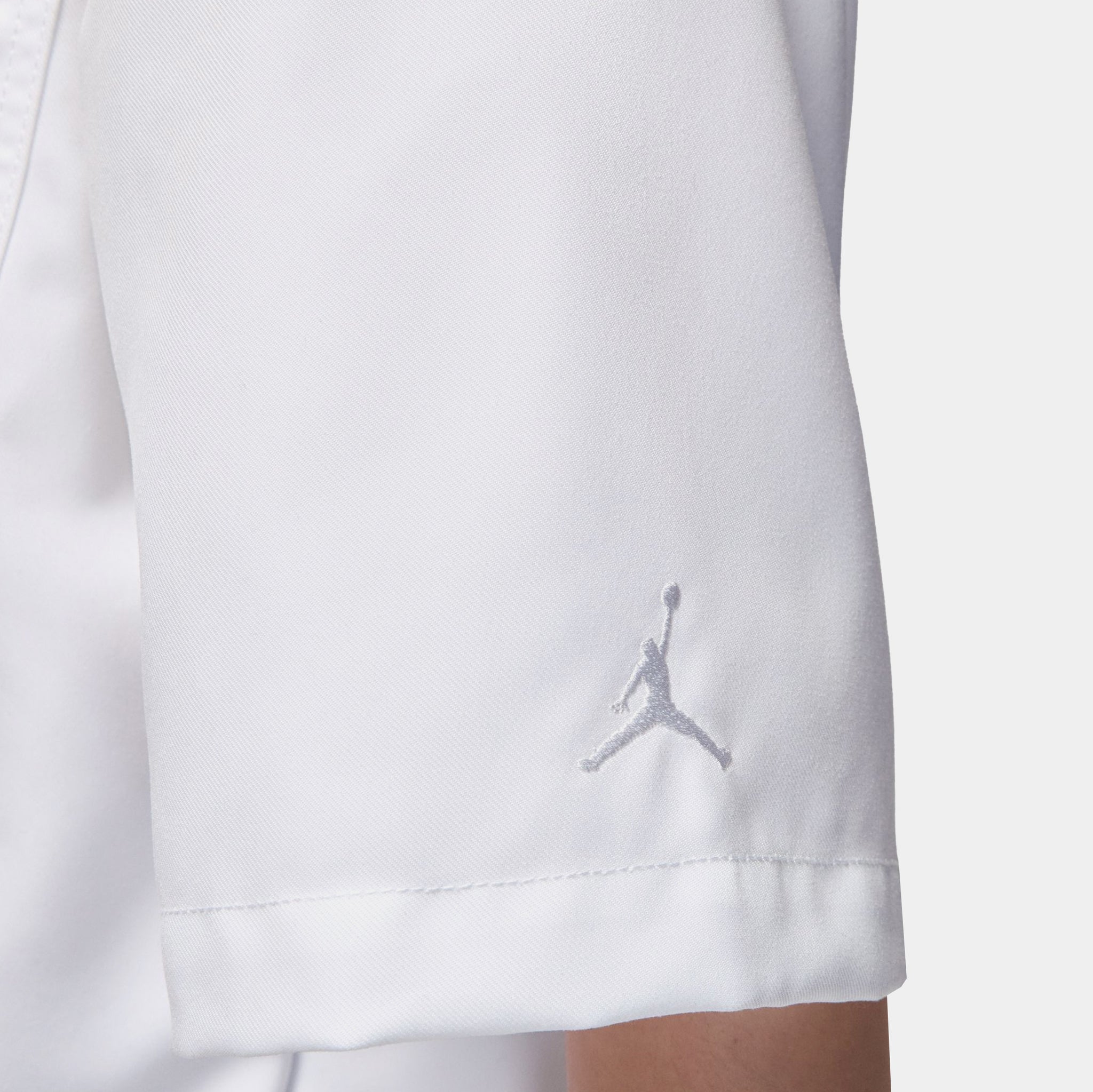 Jordan Flight Woven Button Up Womens Short Sleeve Shirt White HQ9199 ...