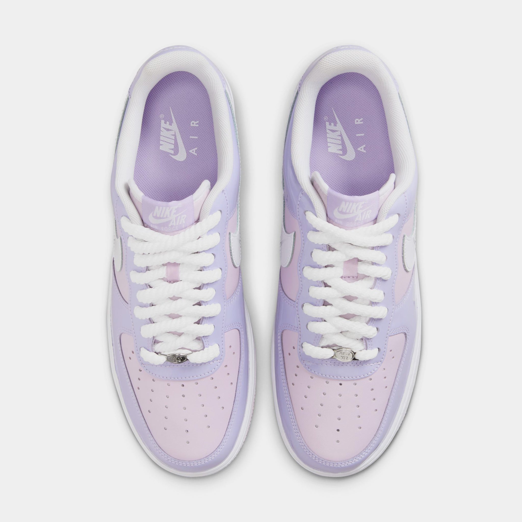 Nike Air Force 1 Hydrangeas Mens Basketball Shoes Hydrangeas White 
