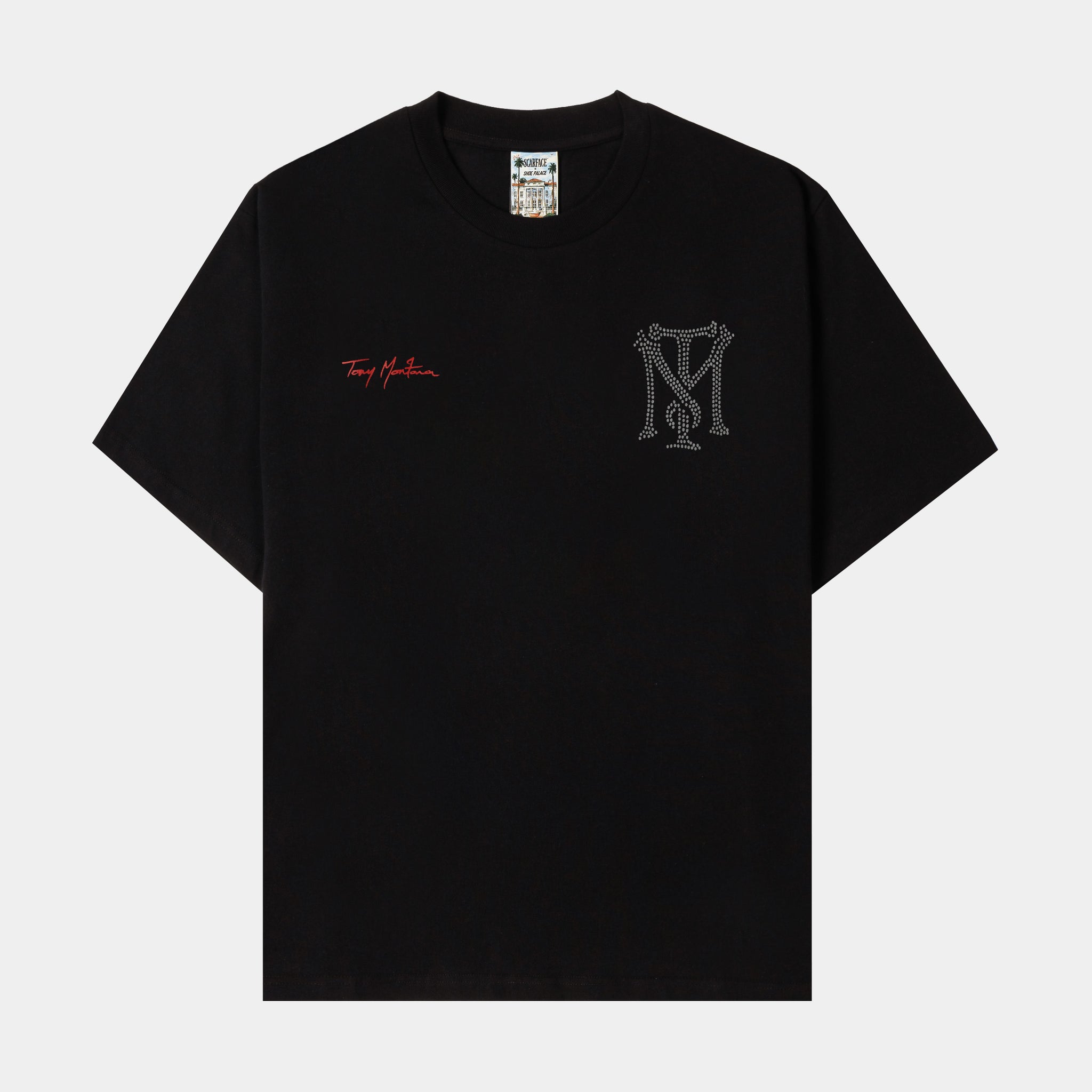 Shoe Palace SP x Scarface Vengeance Mens Short Sleeve Shirt Black