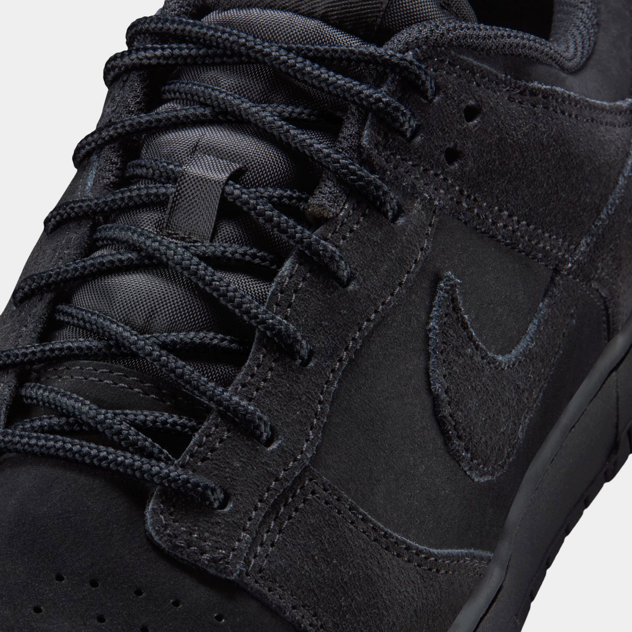 Nike Dunk Low Retro SE Mens Lifestyle Shoes Black Black Black 
