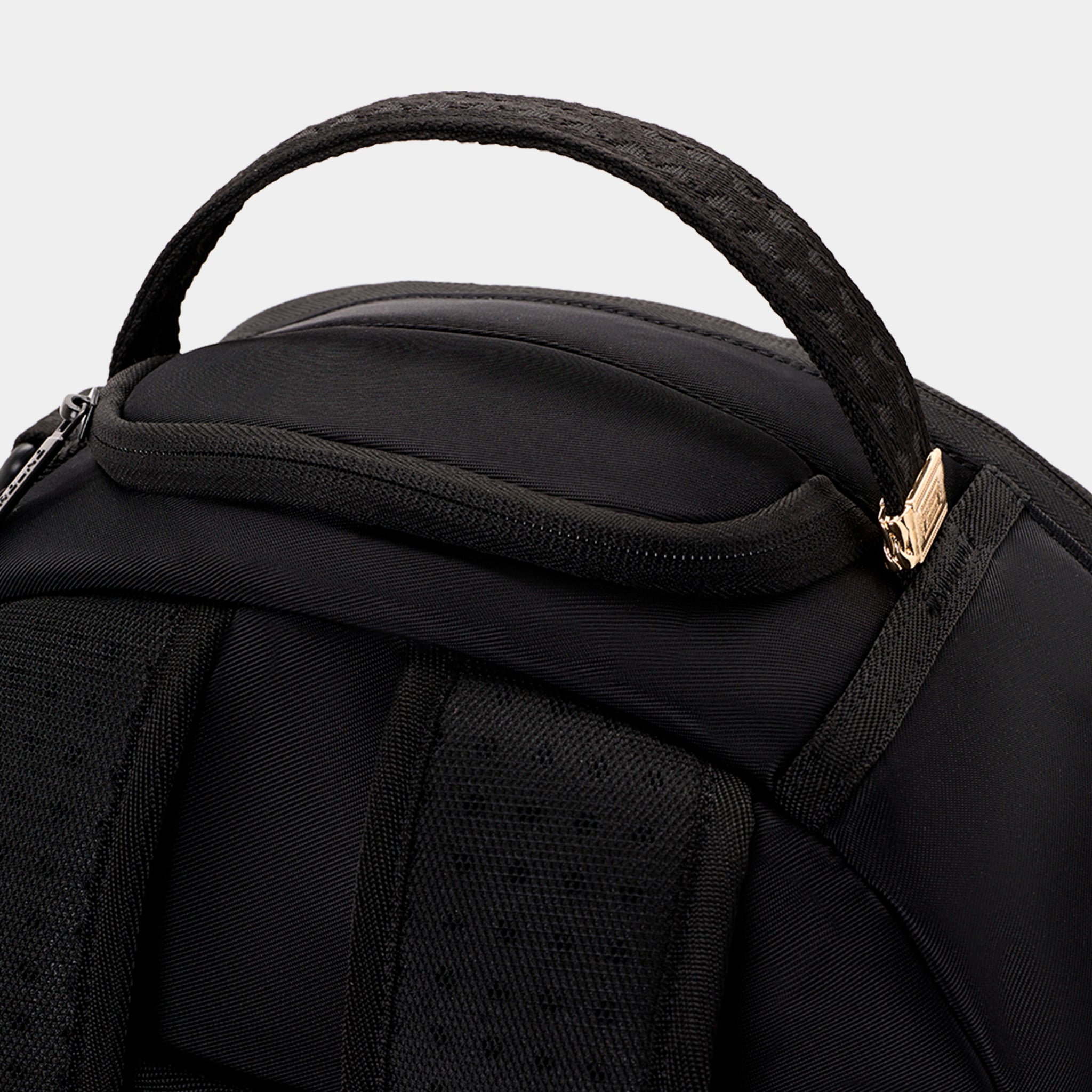 Sprayground Shark Central Blacked Out Embossed Nylon Mens Backpack