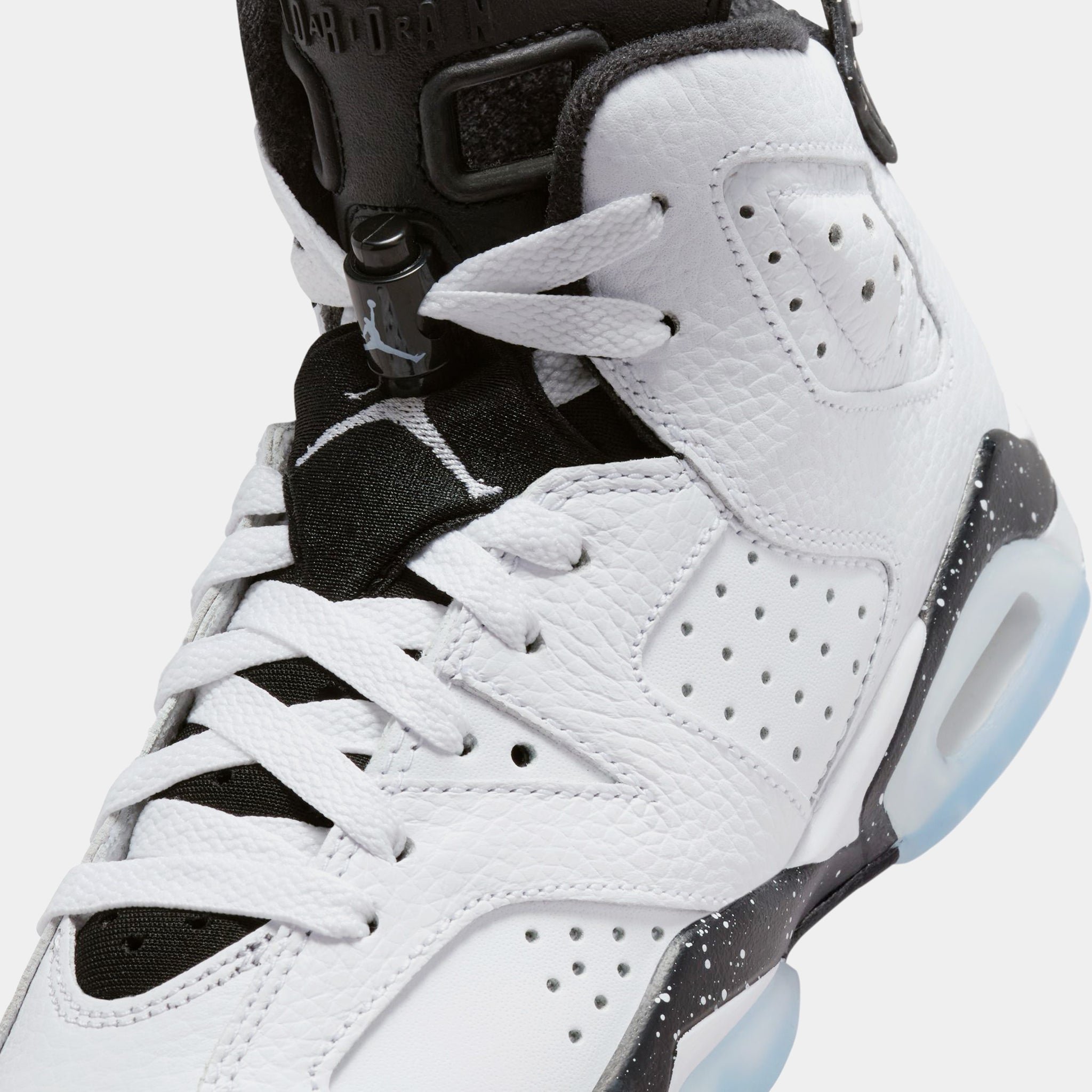 air jordan 6 white and black